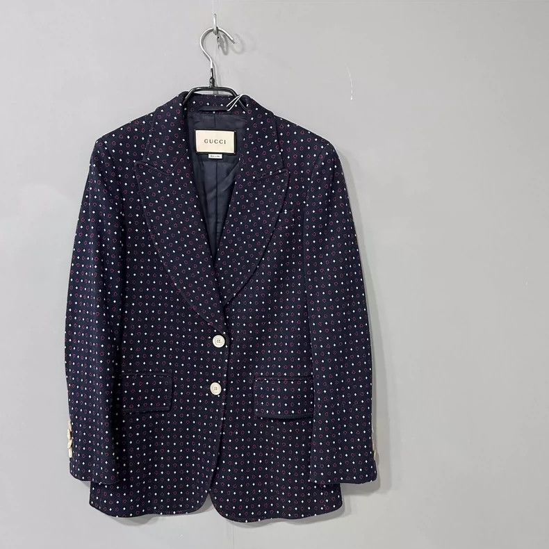 Gucci Gucci Full logo suit 2502-Nextarrow Size 36R - 2 Thumbnail