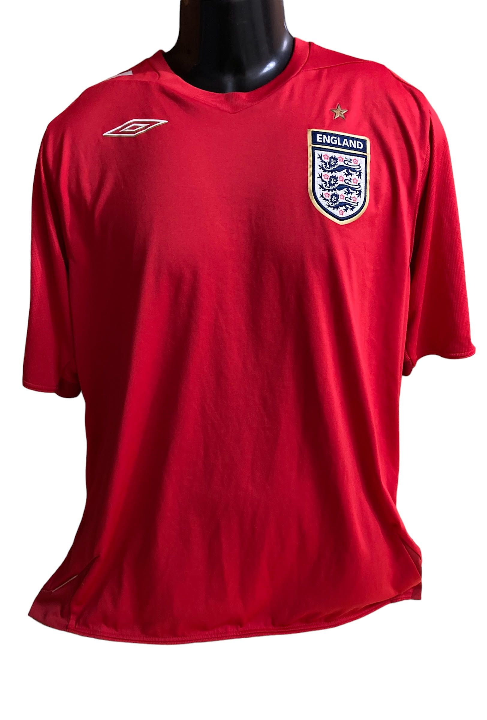 Umbro Umbro Team England 2006-2008 Home Jersey Size US XL / EU 56 / 4 - 1 Thumbnail
