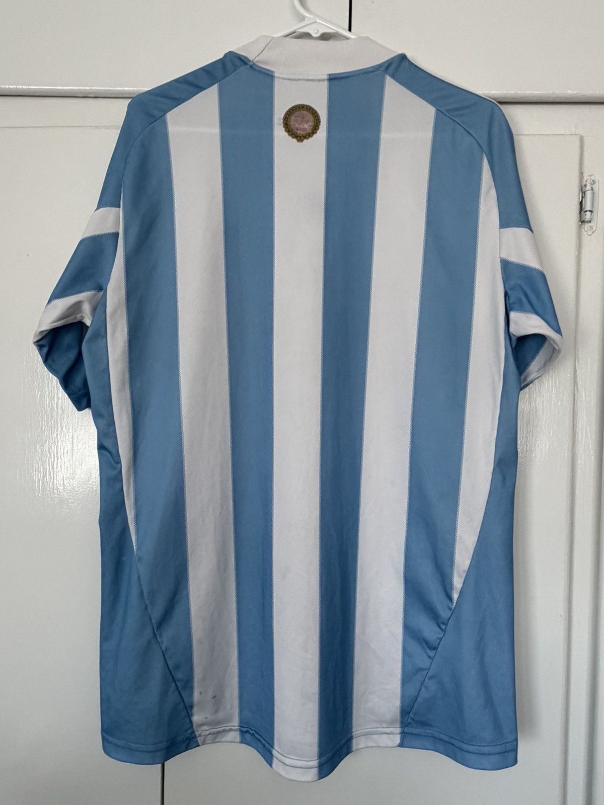 Adidas ADIDAS ARGENTINA NATIONAL TEAM 2010-11 JERSEY FIFA WORLD CUP Size US L / EU 52-54 / 3 - 2 Thumbnail