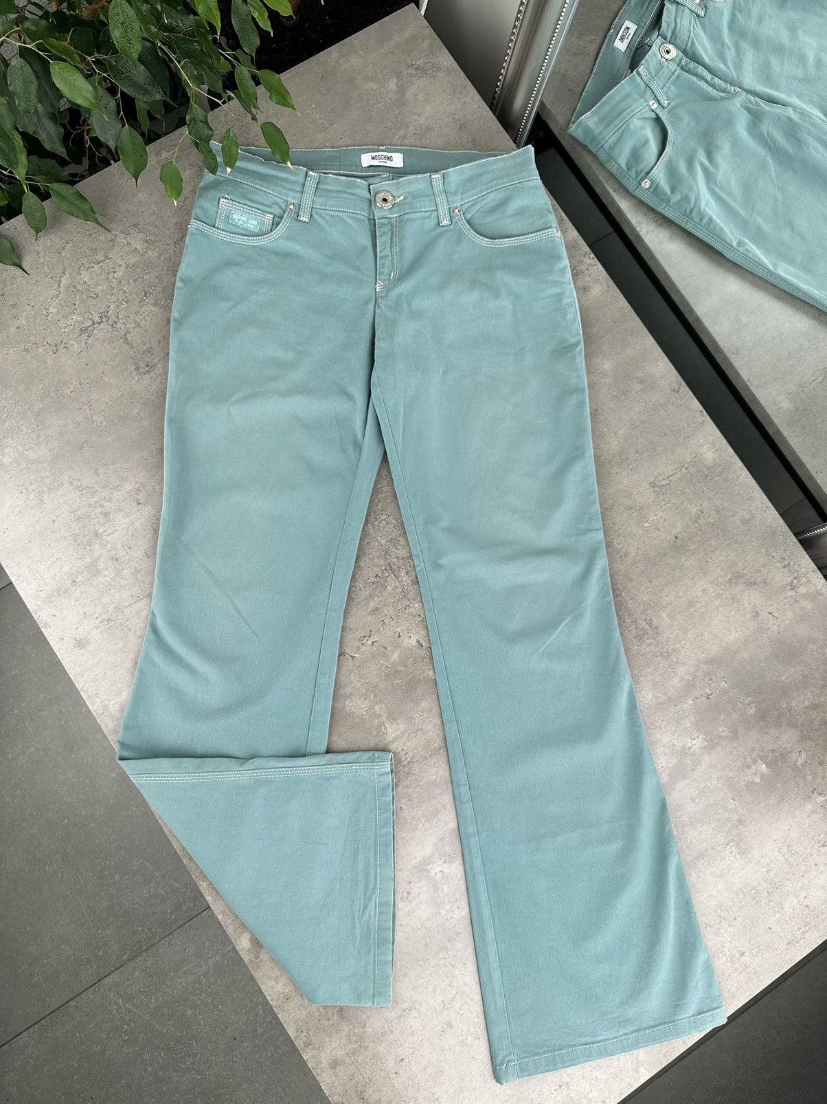Moschino Moschino Flared Pants Size 30" / US 8 / IT 44 - 1 Thumbnail
