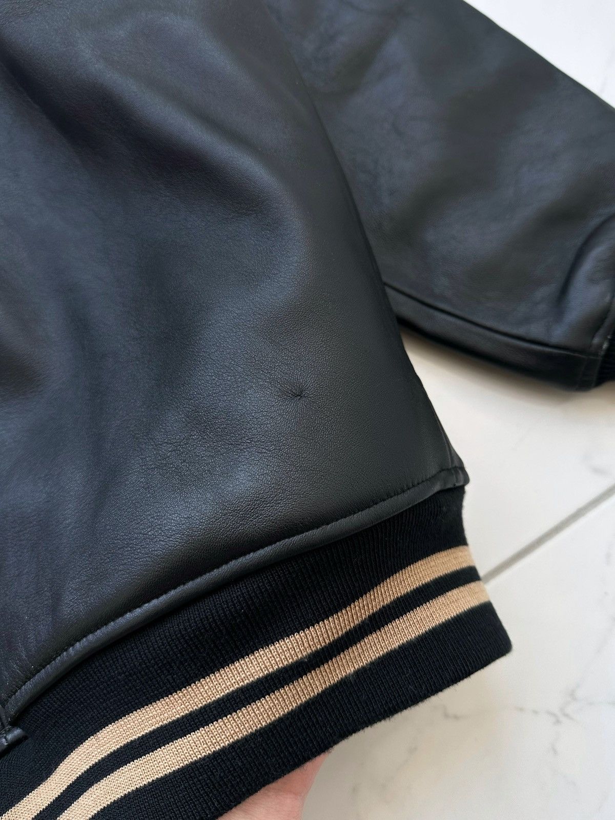 Avirex Vintage Avirex New York 1st Casino Tour Leather Jacket Size US L / EU 52-54 / 3 - 18 Thumbnail