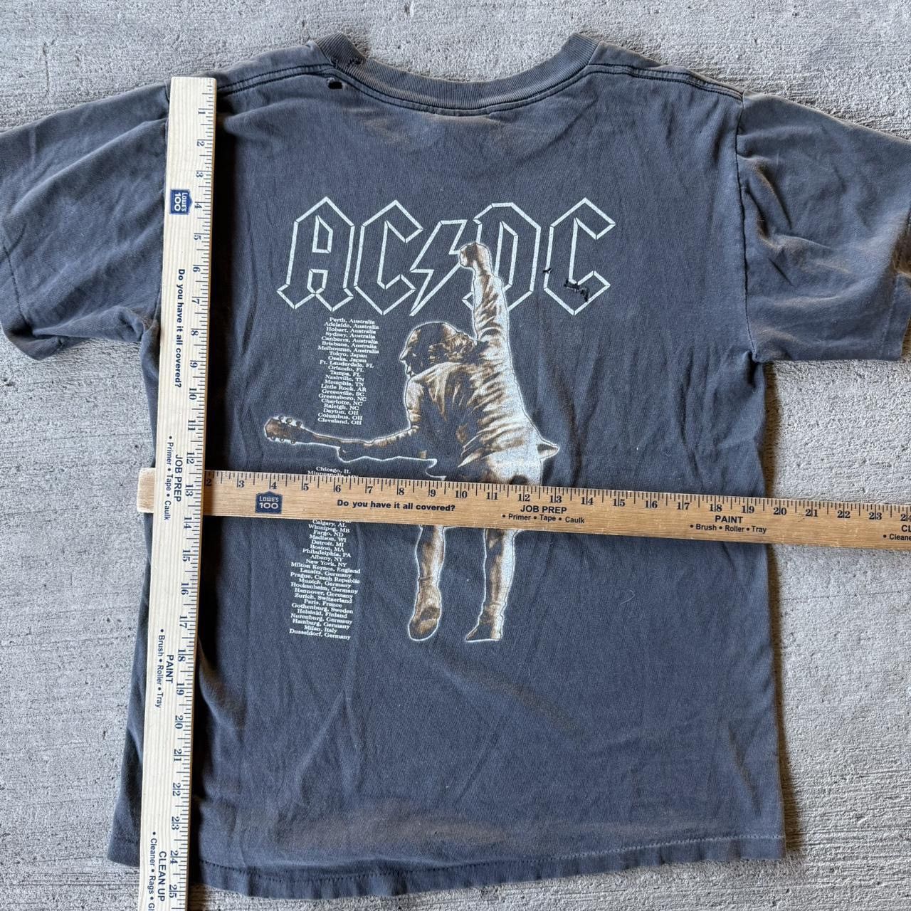 Band Tees × Vintage 90s AC/DC Stiff upper lip band tee Size US M / EU 48-50 / 2 - 5 Thumbnail