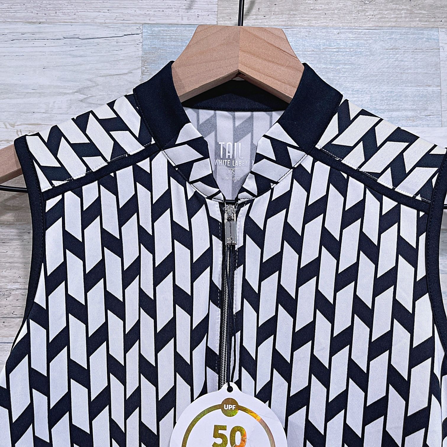 Other Tail White Label Darly Top Magnetic Geo Black White Golf XS Size XS / US 0-2 / IT 36-38 - 2 Thumbnail