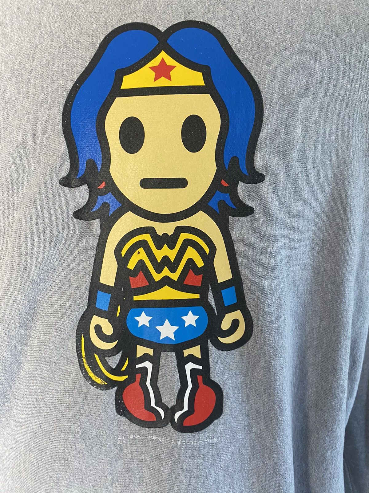 Bape × DC Comics A Bathing Ape (Bape) x DC Comics Wonder Woman Sweatshirt Size US M / EU 48-50 / 2 - 2 Thumbnail