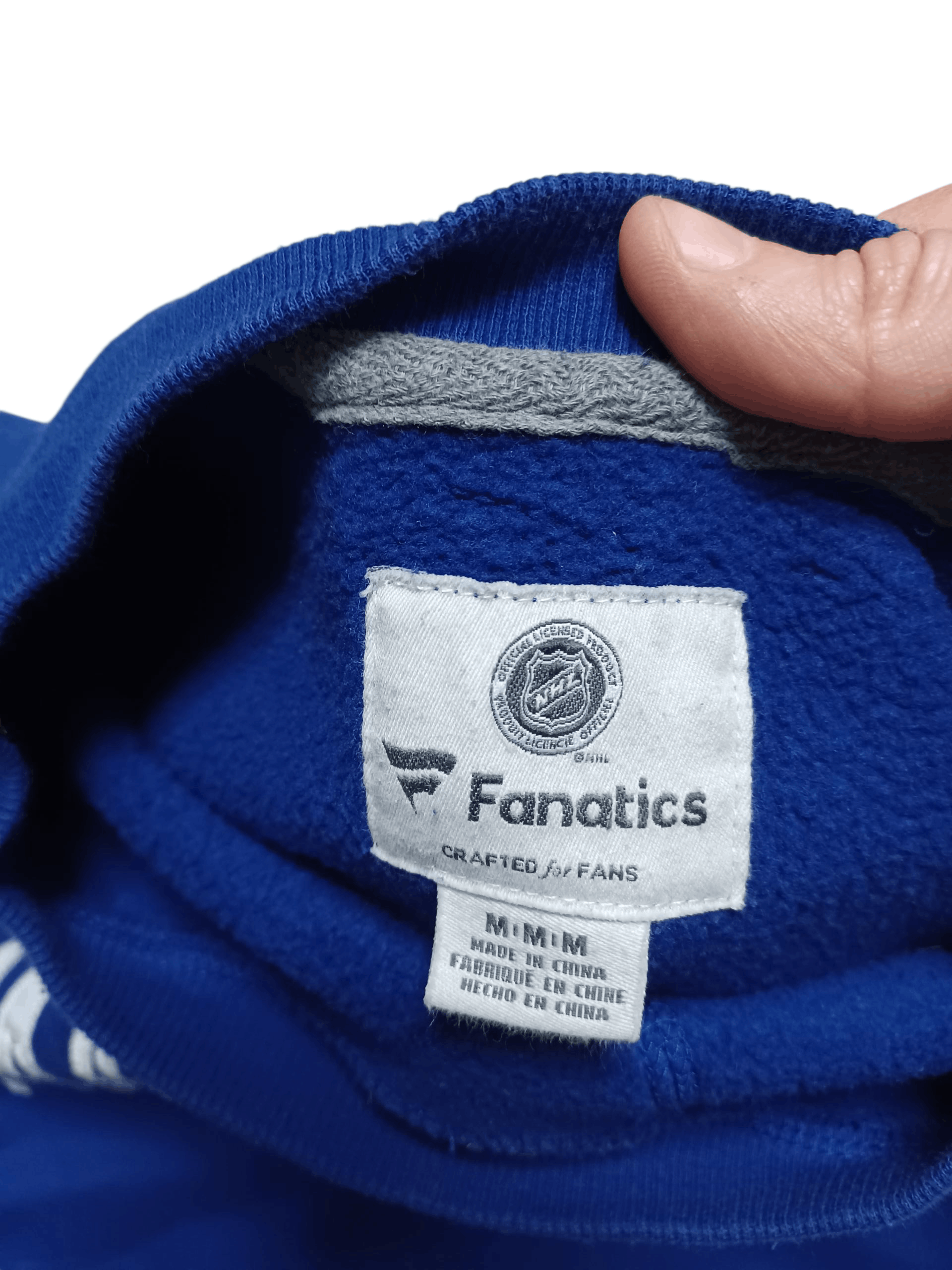 NHL TORONTO MAPLE LEAFS NHL FANATICS EMBROIDERED LOGO SWEATSHIRT Size US M / EU 48-50 / 2 - 4 Thumbnail