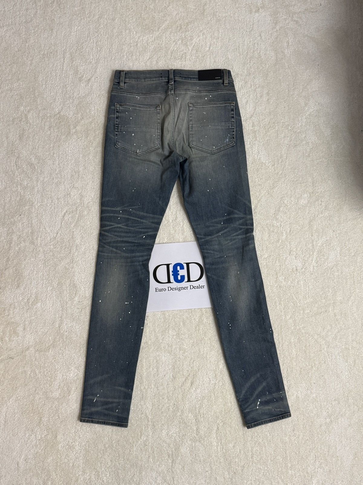 Amiri 💠Amiri💠 ART PATCH JEANS (32) Size US 32 / EU 48 - 2 Thumbnail
