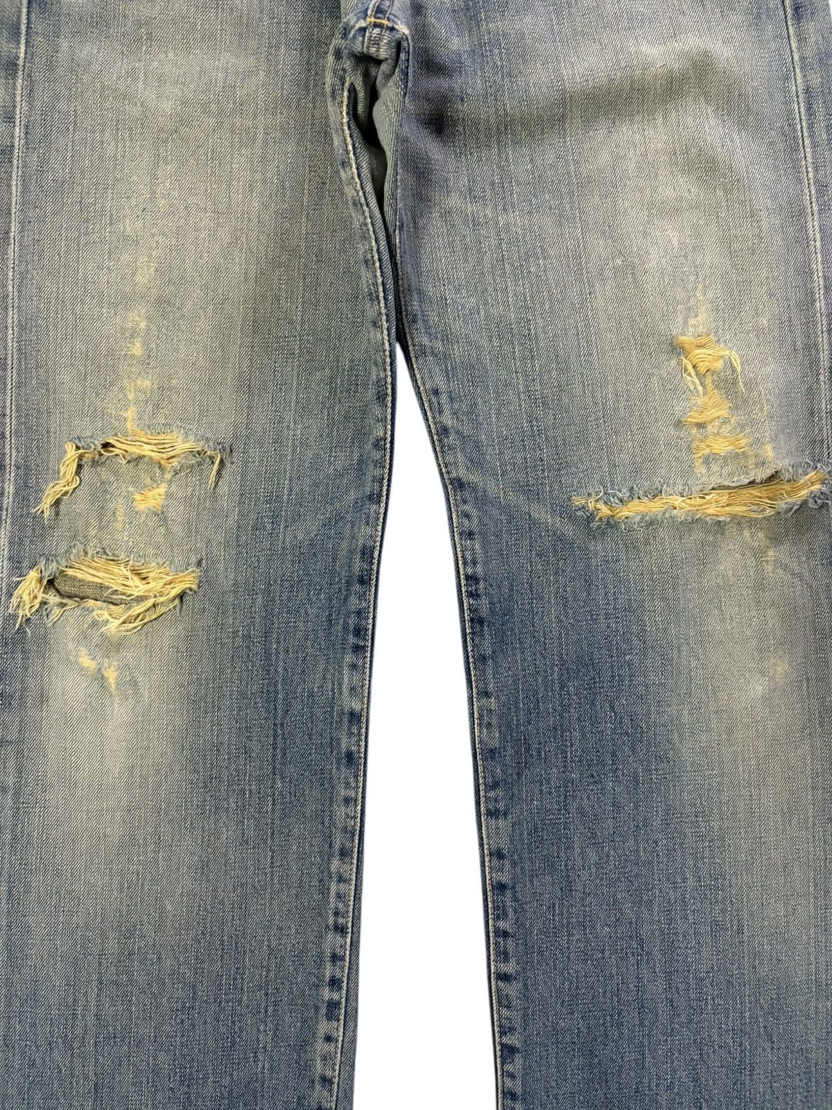 Edwin × Japanese Brand Vintage Japanese Edwin 505x Selvedge Mud Wash Baggy Jeans Size US 30 / EU 46 - 6 Thumbnail