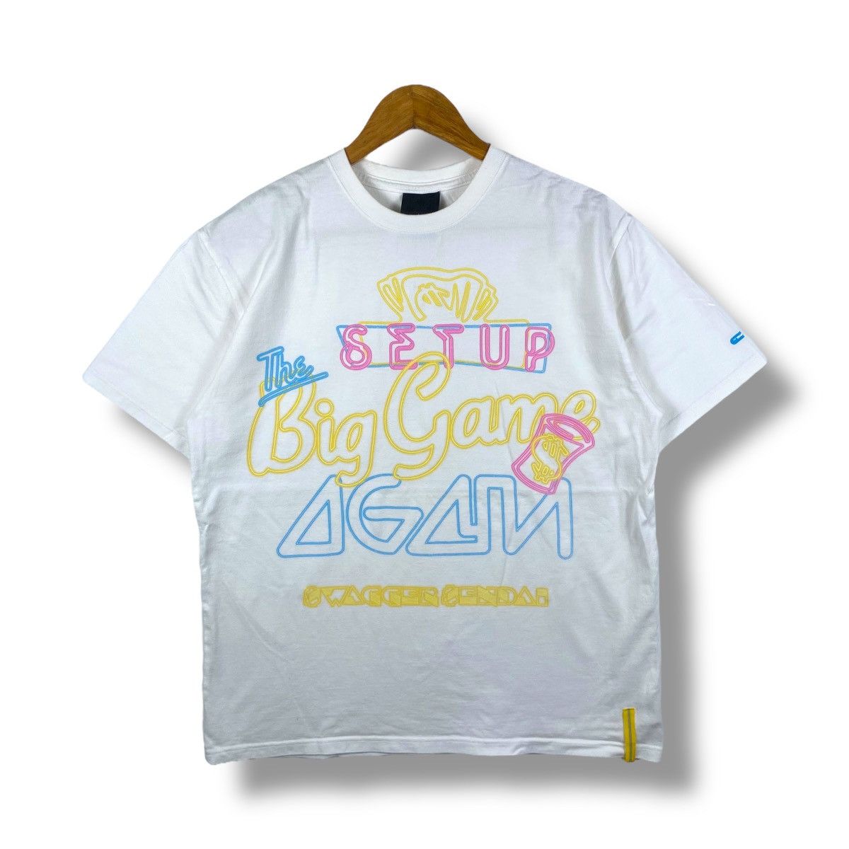 Swagger Japanese Brand SWAGGER Setup The Big Game Again Graphic Tee Size US L / EU 52-54 / 3 - 1 Thumbnail