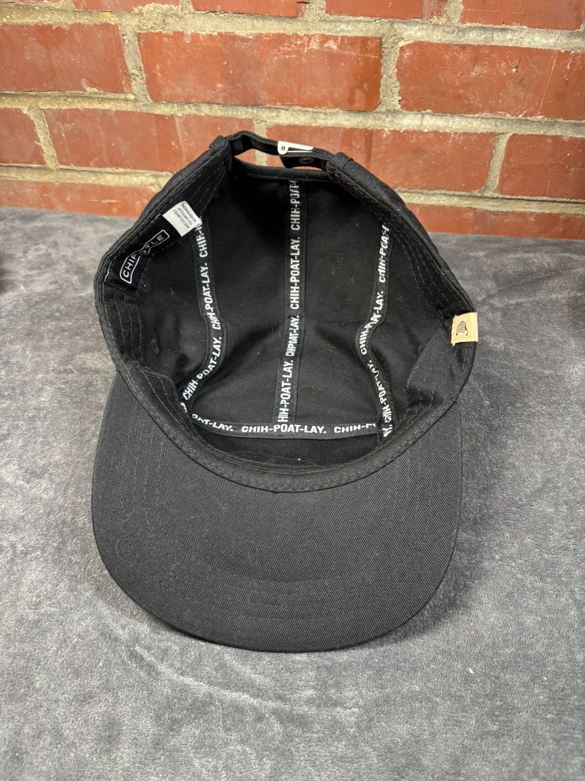 Other Rare Black Chipotle Extra Hat Adjustable Anthem Branding Size ONE SIZE - 6 Thumbnail