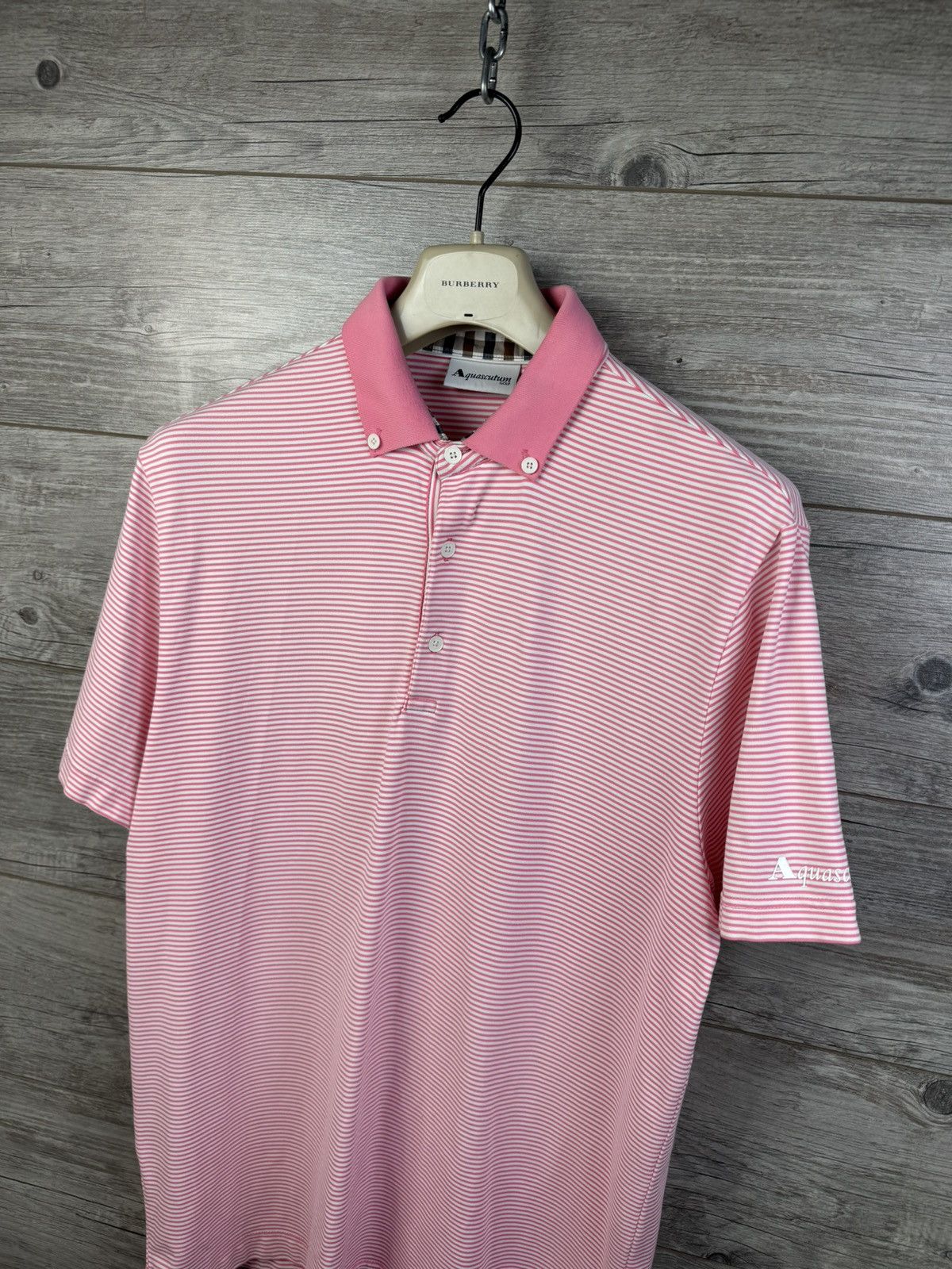 Aquascutum Aquascutum Golf Polo Tee T-shirt vintage size L Size US L / EU 52-54 / 3 - 7 Thumbnail