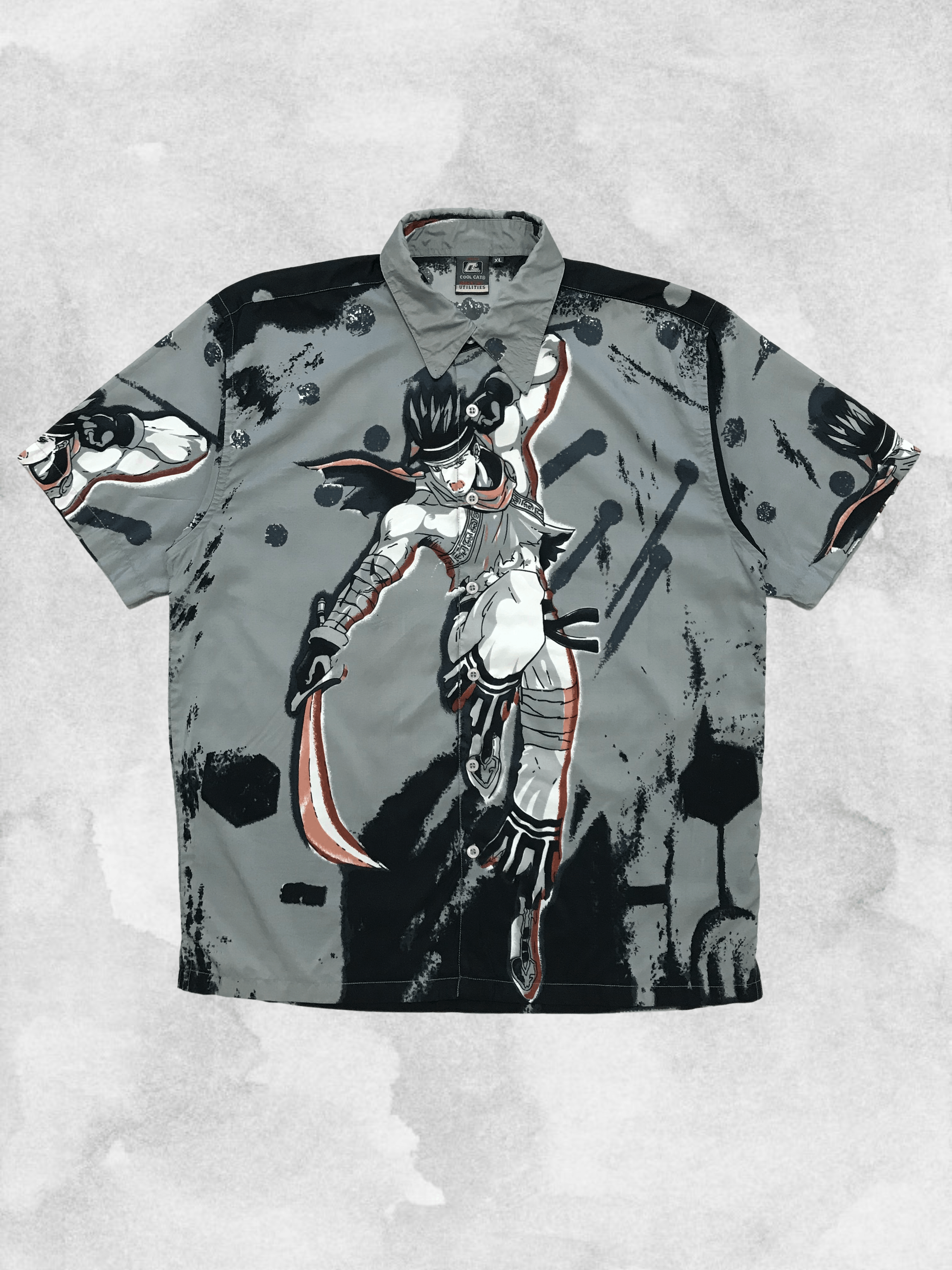 Anime NARUTO Vintage Anime Crazy Shirt Hawaiian Samurai Allover Size US XL / EU 56 / 4 - 1 Thumbnail