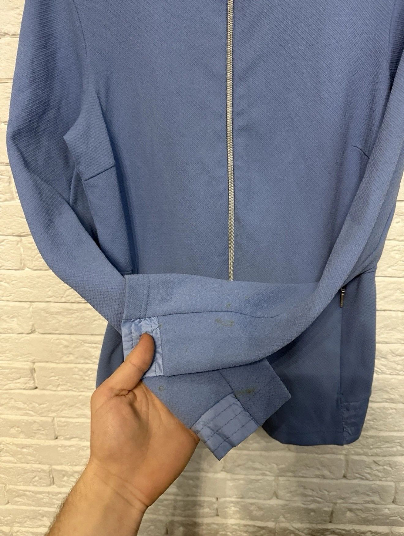 KJUS Kjus Woman`s Longsleeve Track Jacket Zip Nylon Windbreaker Size L / US 10 / IT 46 - 7 Thumbnail