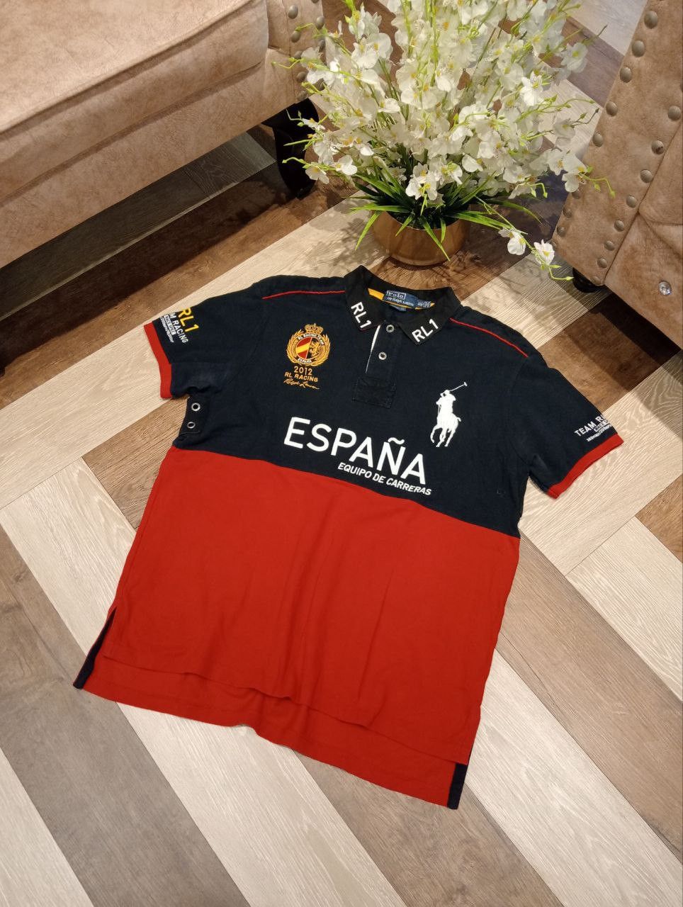 Polo Ralph Lauren POLO by RALPH LAUREN RL1 ESPANA POLO SHIRT - SIZE XL Size US XL / EU 56 / 4 - 2 Thumbnail