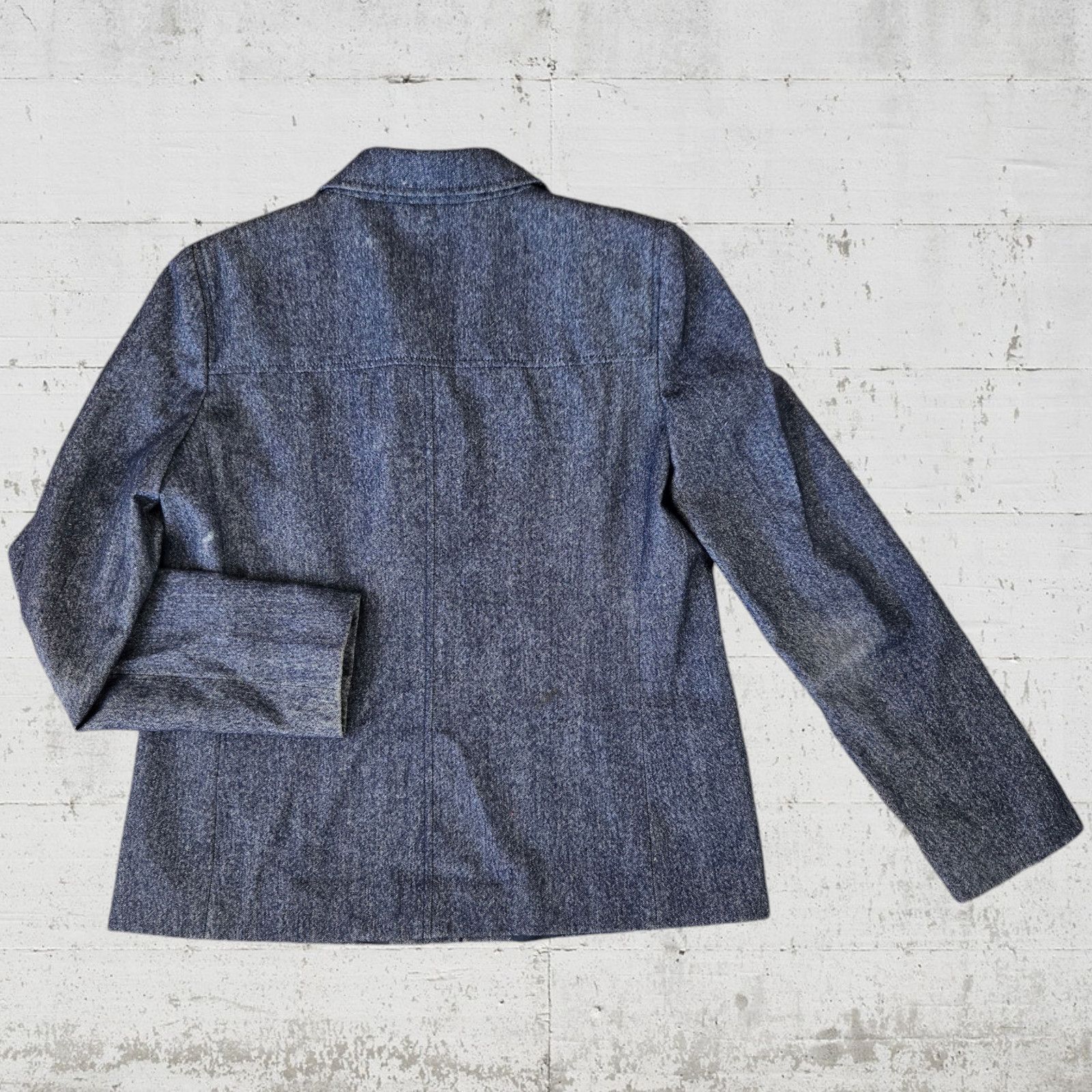 Michael Kors Vintage Michael Kors Navy Wool Jacket Size 8 Size M / US 6-8 / IT 42-44 - 8 Thumbnail