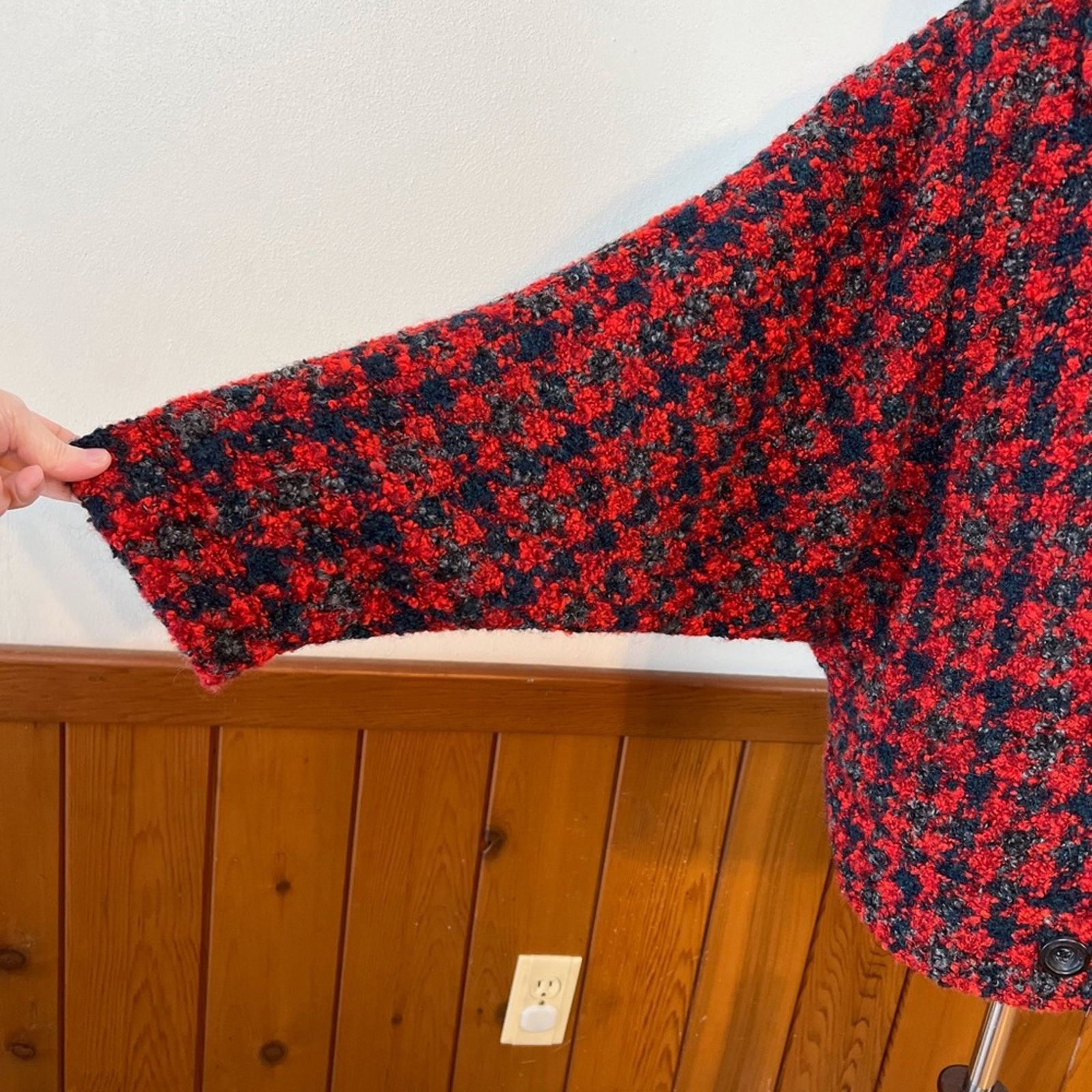 Free People Super Cute Free People Boucle Wool Baby Coat! Size XS / US 0-2 / IT 36-38 - 3 Thumbnail