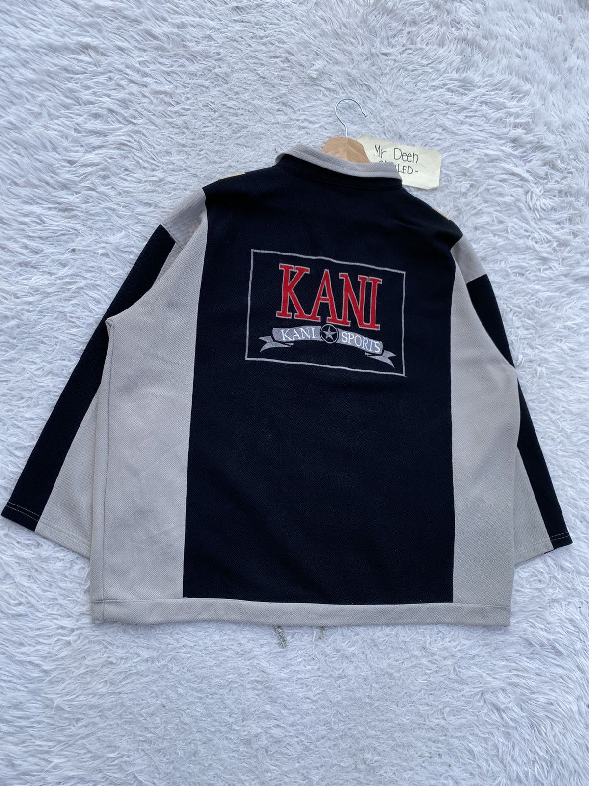 Karl Kani Rare Vintage KANI Sport Zipped Sweater Size US L / EU 52-54 / 3 - 3 Thumbnail