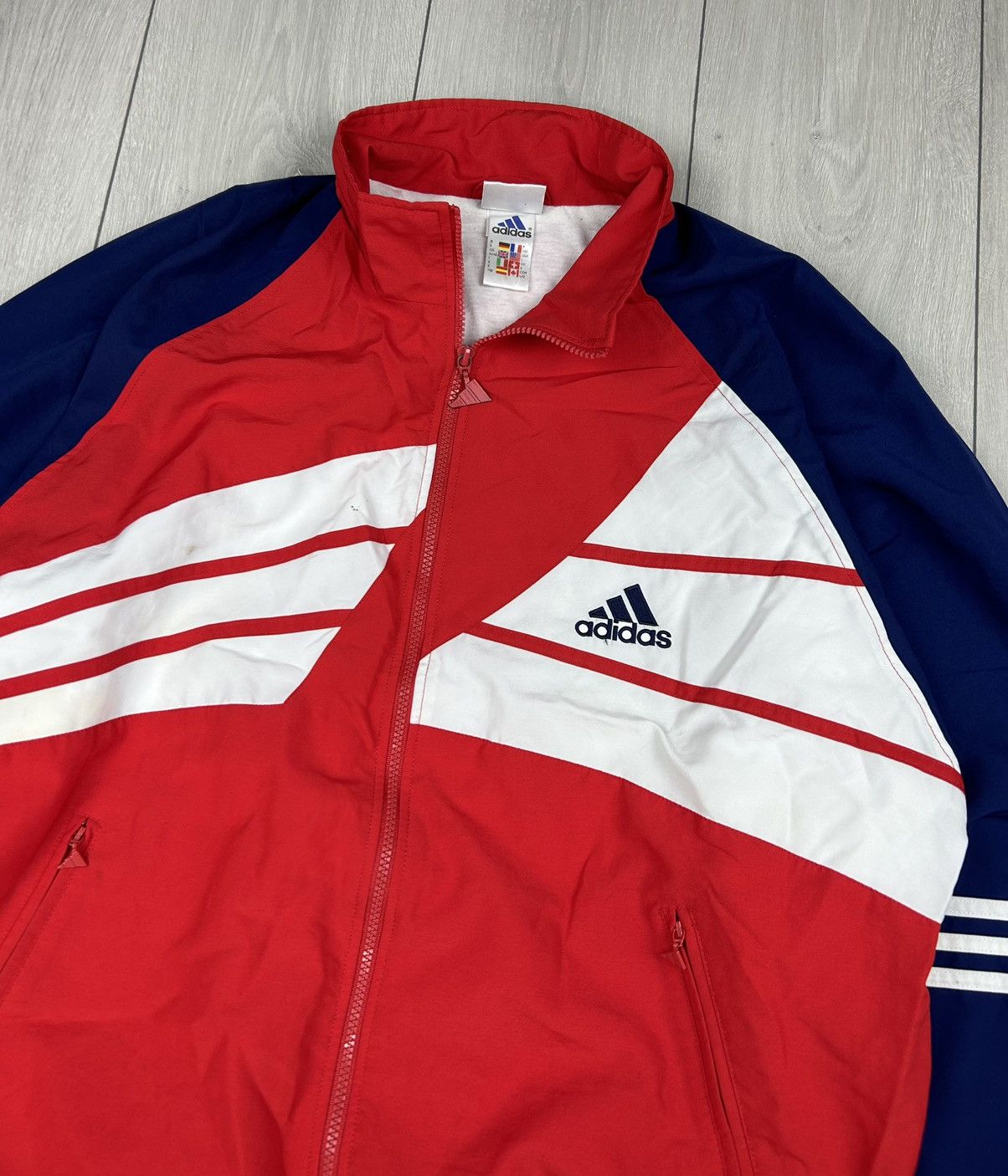 Adidas × Vintage Adidas Vintage Men’s Track jacket size L Size US L / EU 52-54 / 3 - 2 Thumbnail