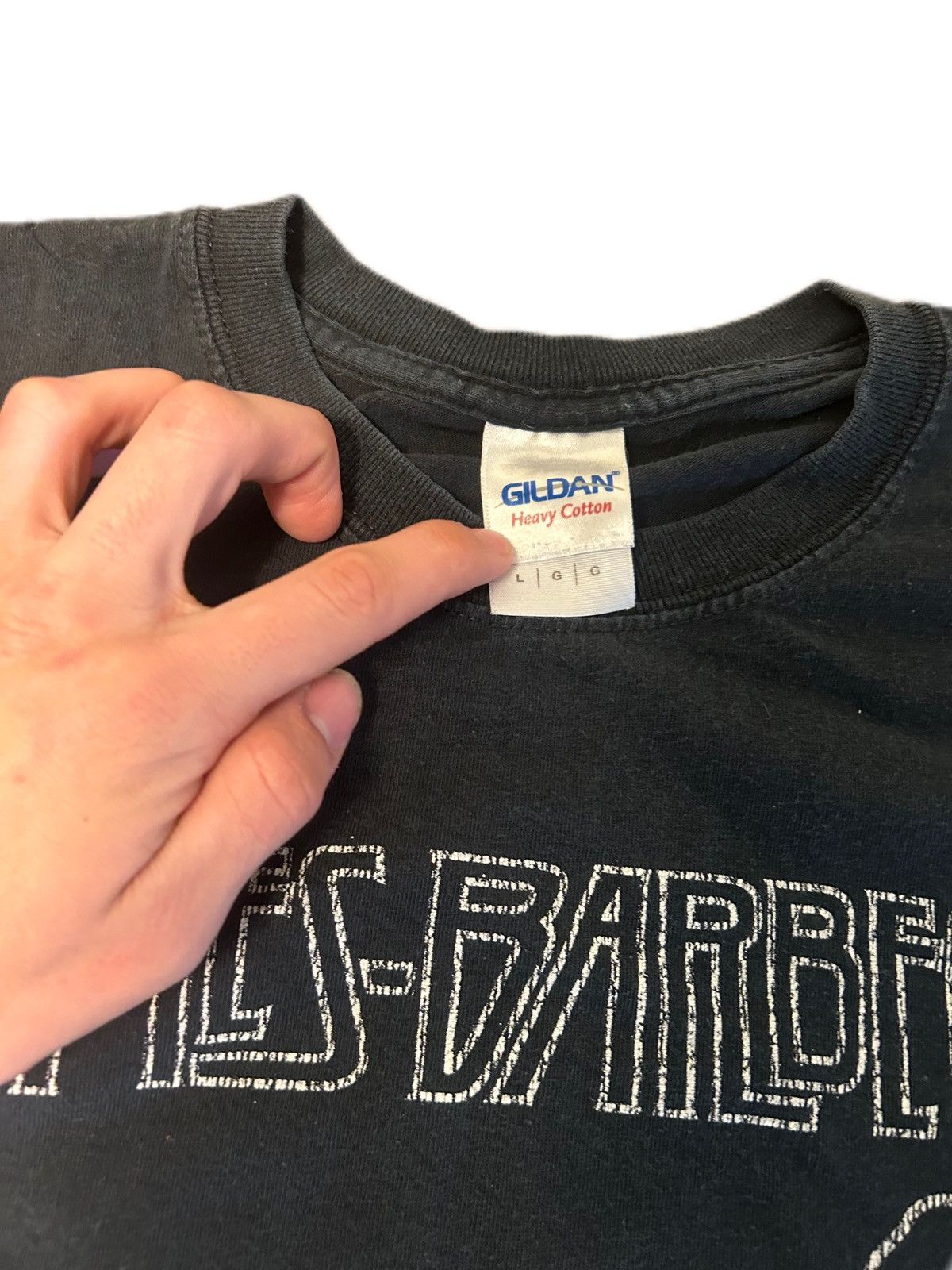 Band Tees × Vintage Vintage Humor Shirt BBQ Zepplin Size US L / EU 52-54 / 3 - 3 Thumbnail