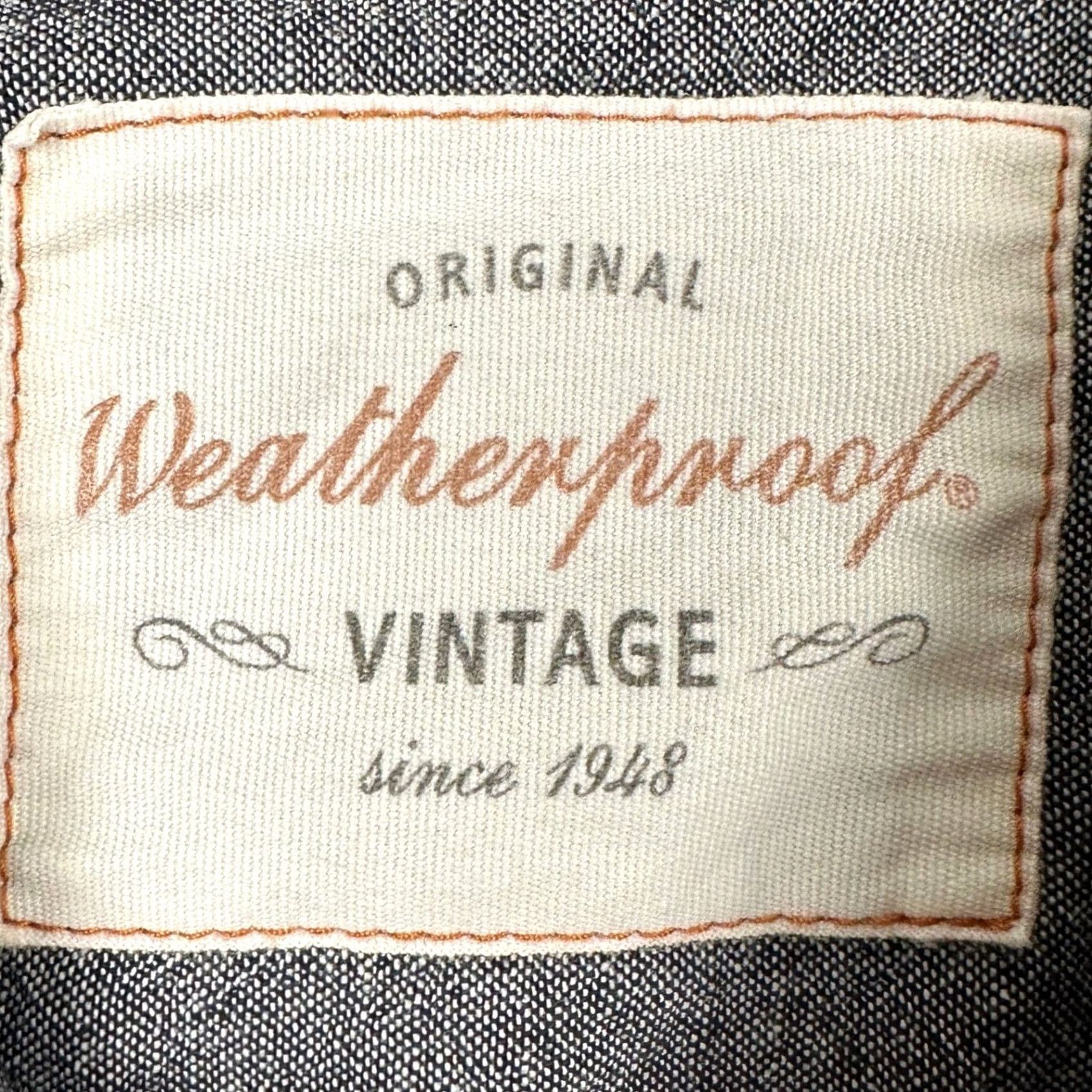 Weatherproof VINTAGE Weatherproof Mens Medium Shirt Flannel Button Down White Black Check Size US M / EU 48-50 / 2 - 5 Thumbnail