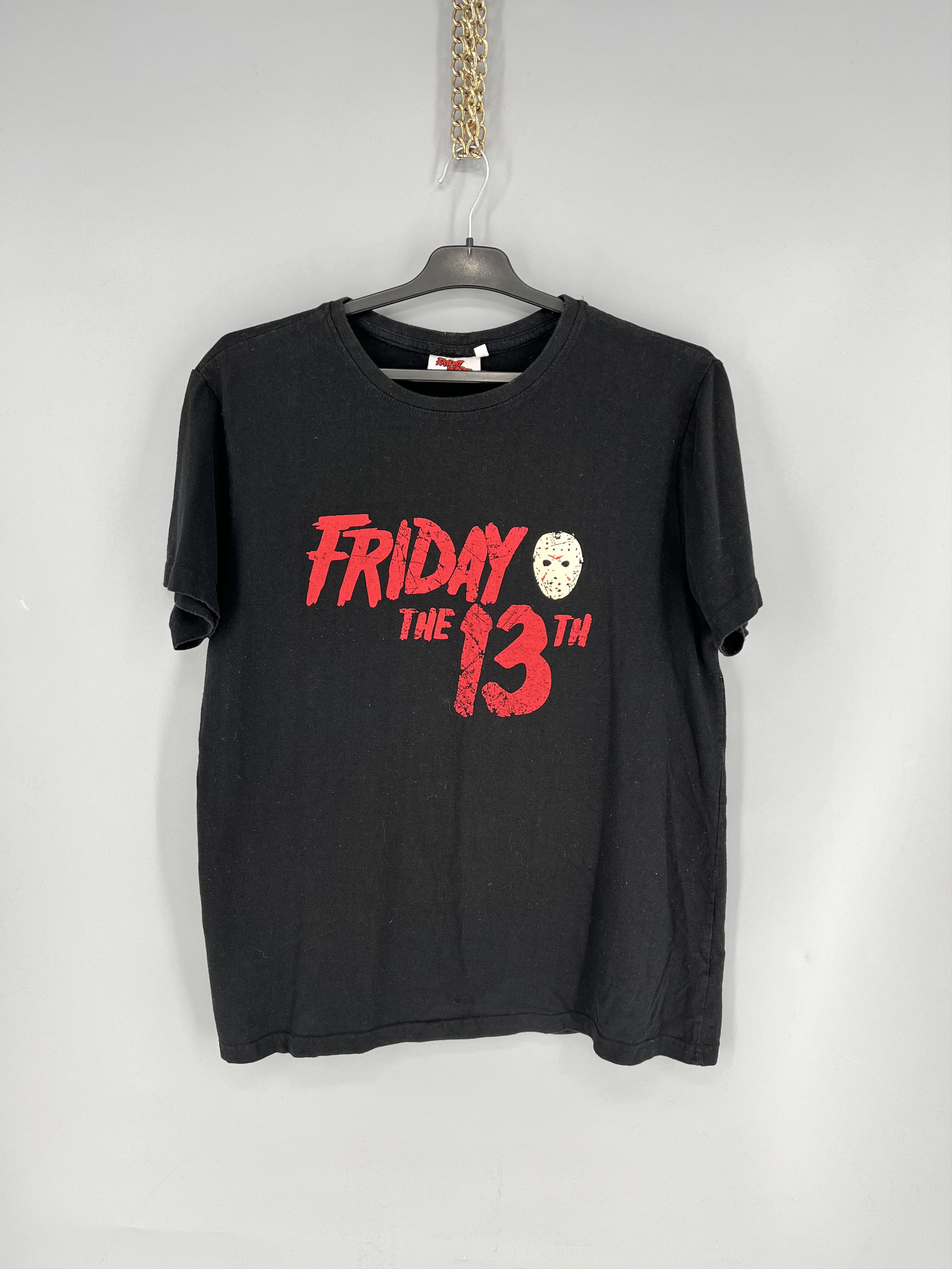 Vintage Friday The 13th Jason Voorhees I Love Friday HorrorMovie Tee Size US XL / EU 56 / 4 - 1 Thumbnail