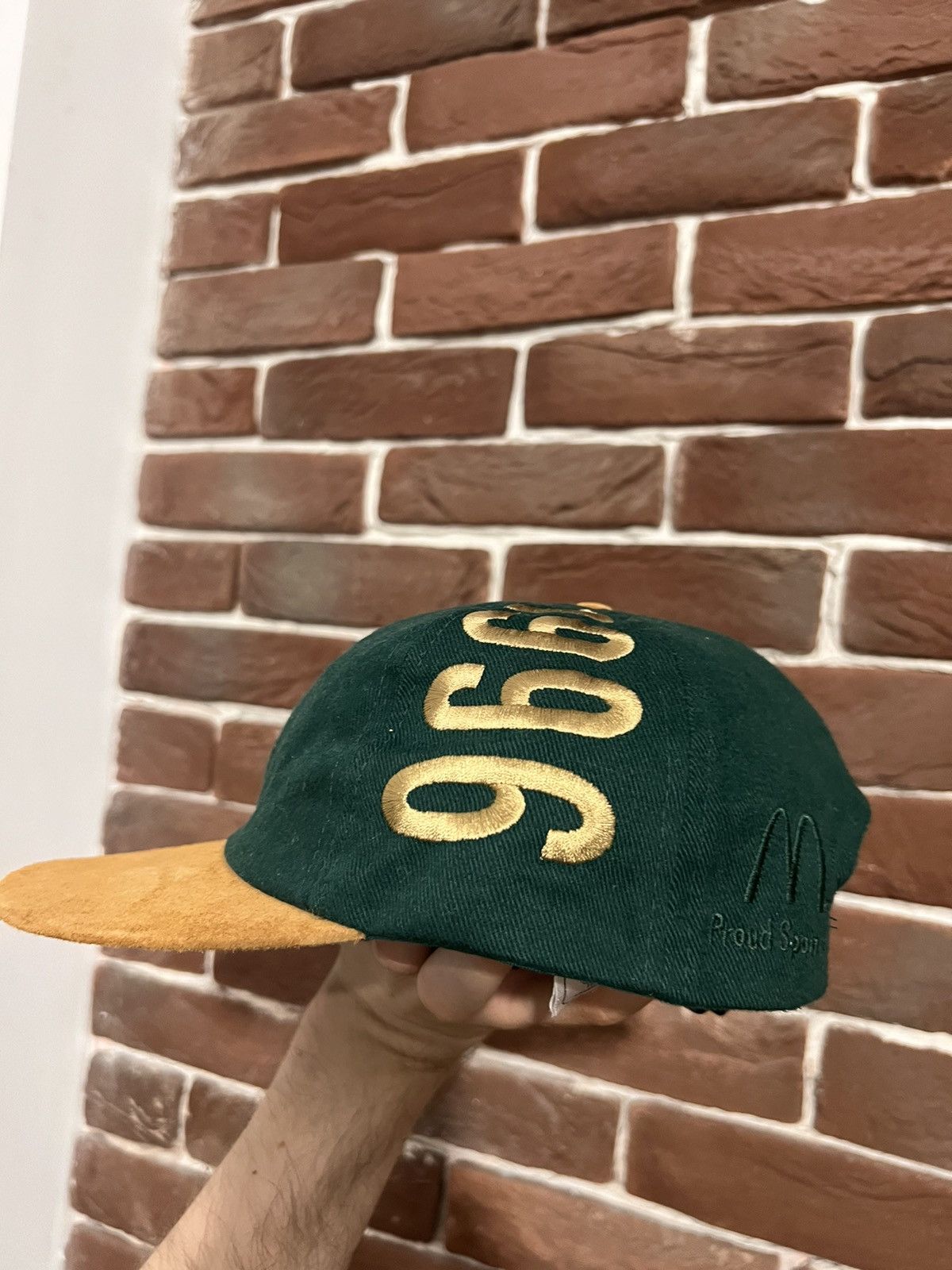 USA Olympics Dad Hat Cap American Olympics 1996 Atlanta McDonald’s Hype Size ONE SIZE - 5 Thumbnail