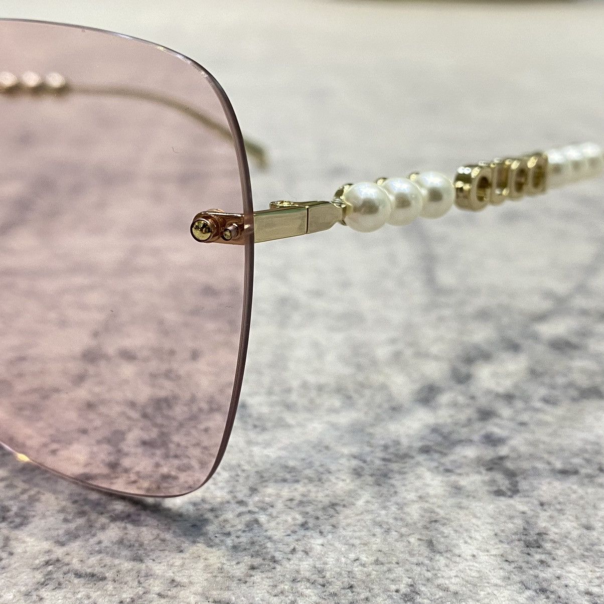 Gucci GUCCI GG1923SA 004 GOLD LIGHT PINK Size ONE SIZE - 2 Thumbnail