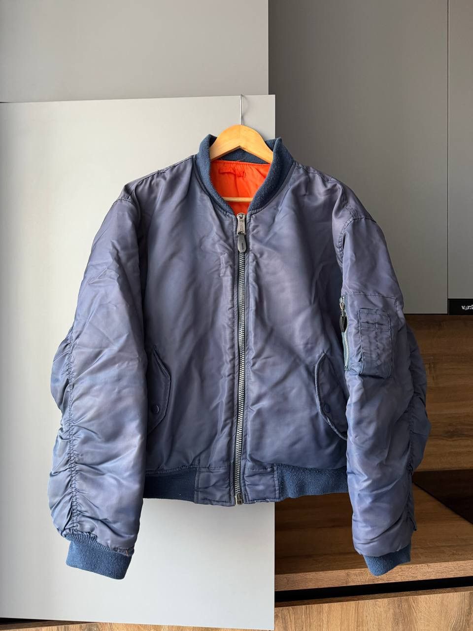 Alpha Industries 1971 Alpha Industries Vintage MA-1 Bomber Size US L / EU 52-54 / 3 - 1 Thumbnail
