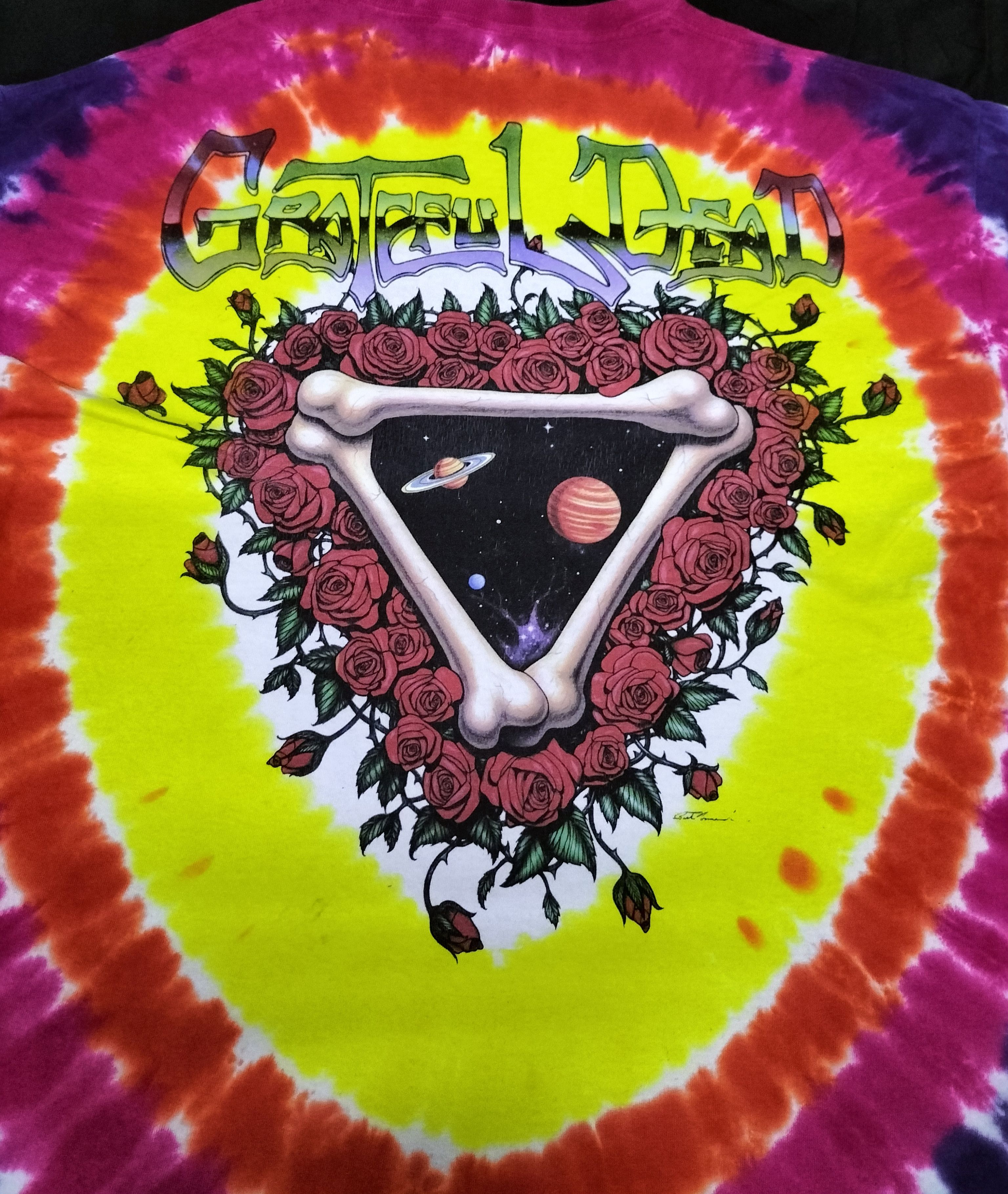 Grateful Dead Vintage 1992 greatful dead tie dye shirt Size US XL / EU 56 / 4 - 5 Thumbnail
