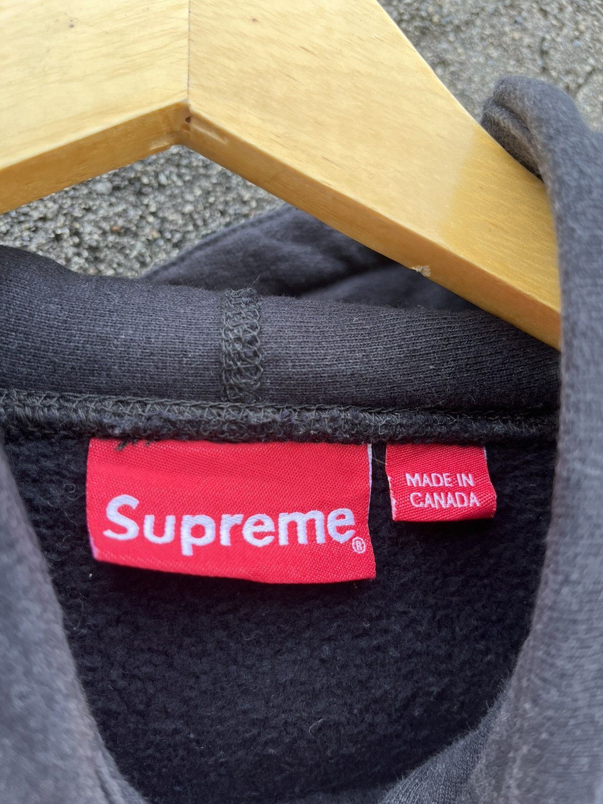 Supreme Supreme S Logo Hooded Sweatshirt Black Small Size US S / EU 44-46 / 1 - 5 Thumbnail