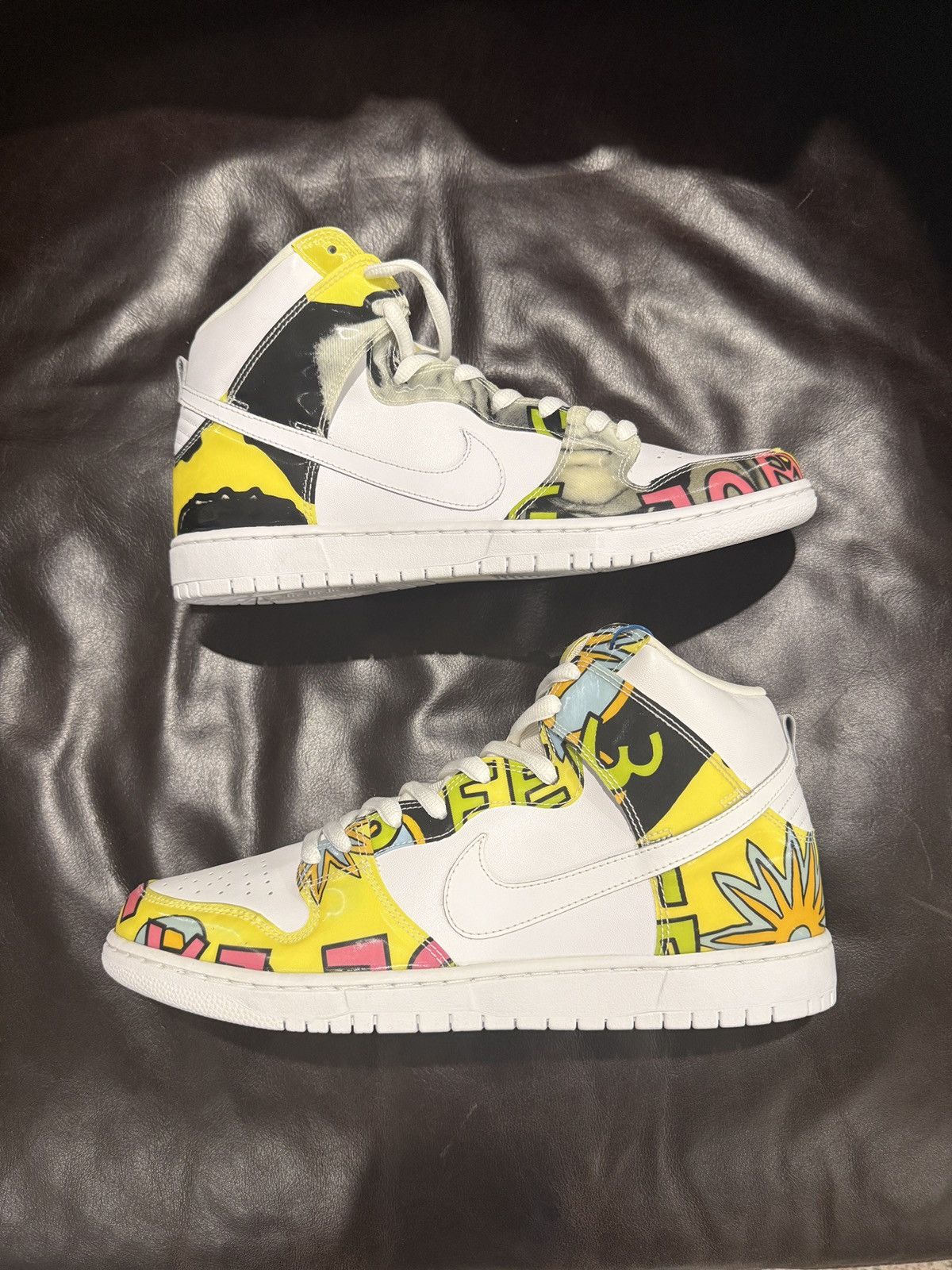 Nike Nike SB Dunk High De La Soul (2015) Size 13M DS OG ALL Size US 13 / EU 46 - 3 Thumbnail