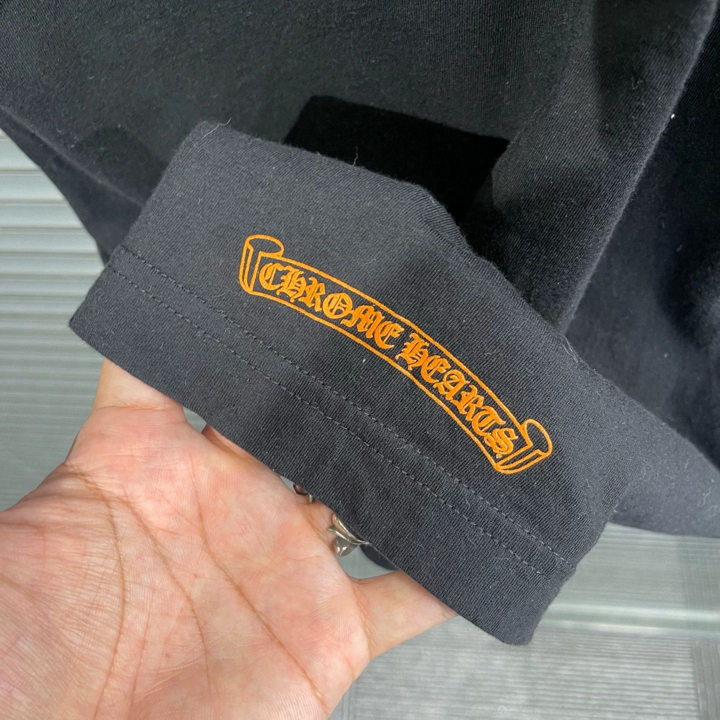 Chrome Hearts Chrome Hearts Hollywood Excl Orange Cross SS M Size M / US 6-8 / IT 42-44 - 7 Thumbnail