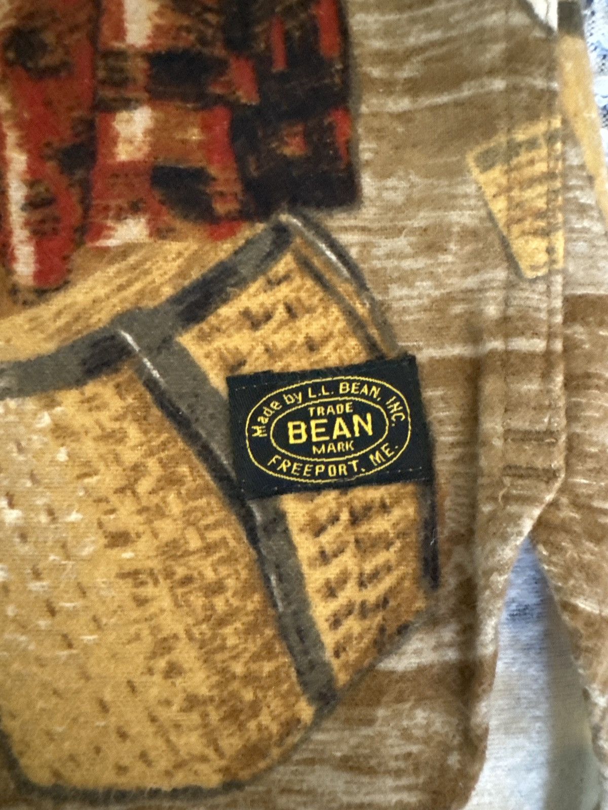 L.L. Bean × Todd Snyder Todd Snyder X LL Bean Cabin Chamois Shirt Angler Print Sz M Size US M / EU 48-50 / 2 - 4 Thumbnail