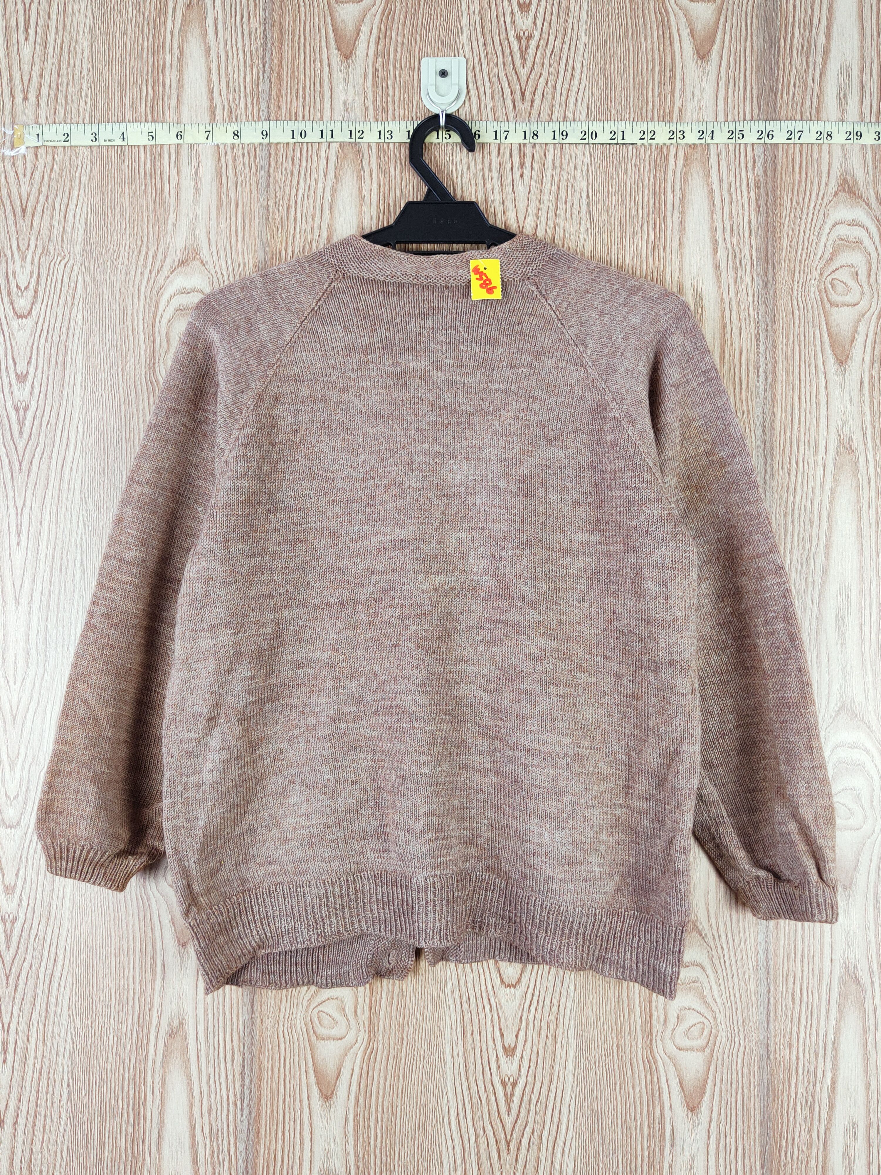 Homespun Knitwear × Japanese Brand Japanese Brand Brown Knitwear Cardigan #W586 Size US S / EU 44-46 / 1 - 9 Thumbnail