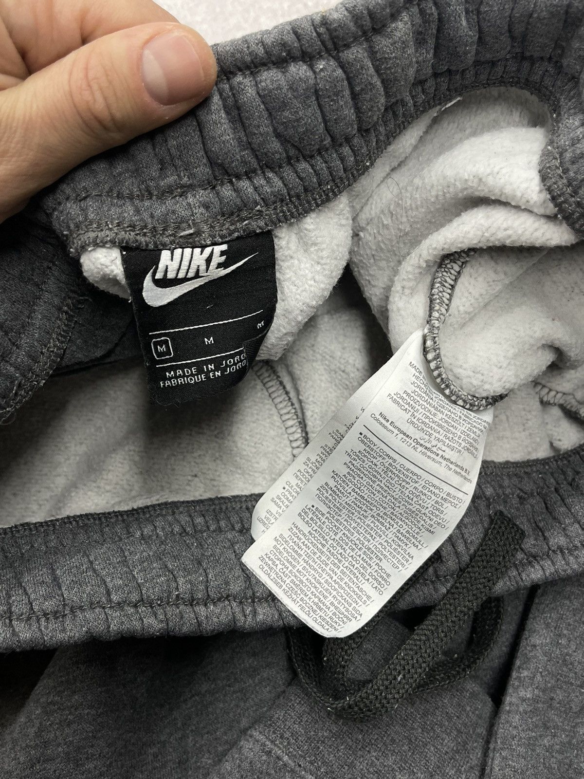Nike Mens Nike Basic Grey Sweatpants Small Logo Drill Y2K ACG TN Size US 32 / EU 48 - 7 Thumbnail