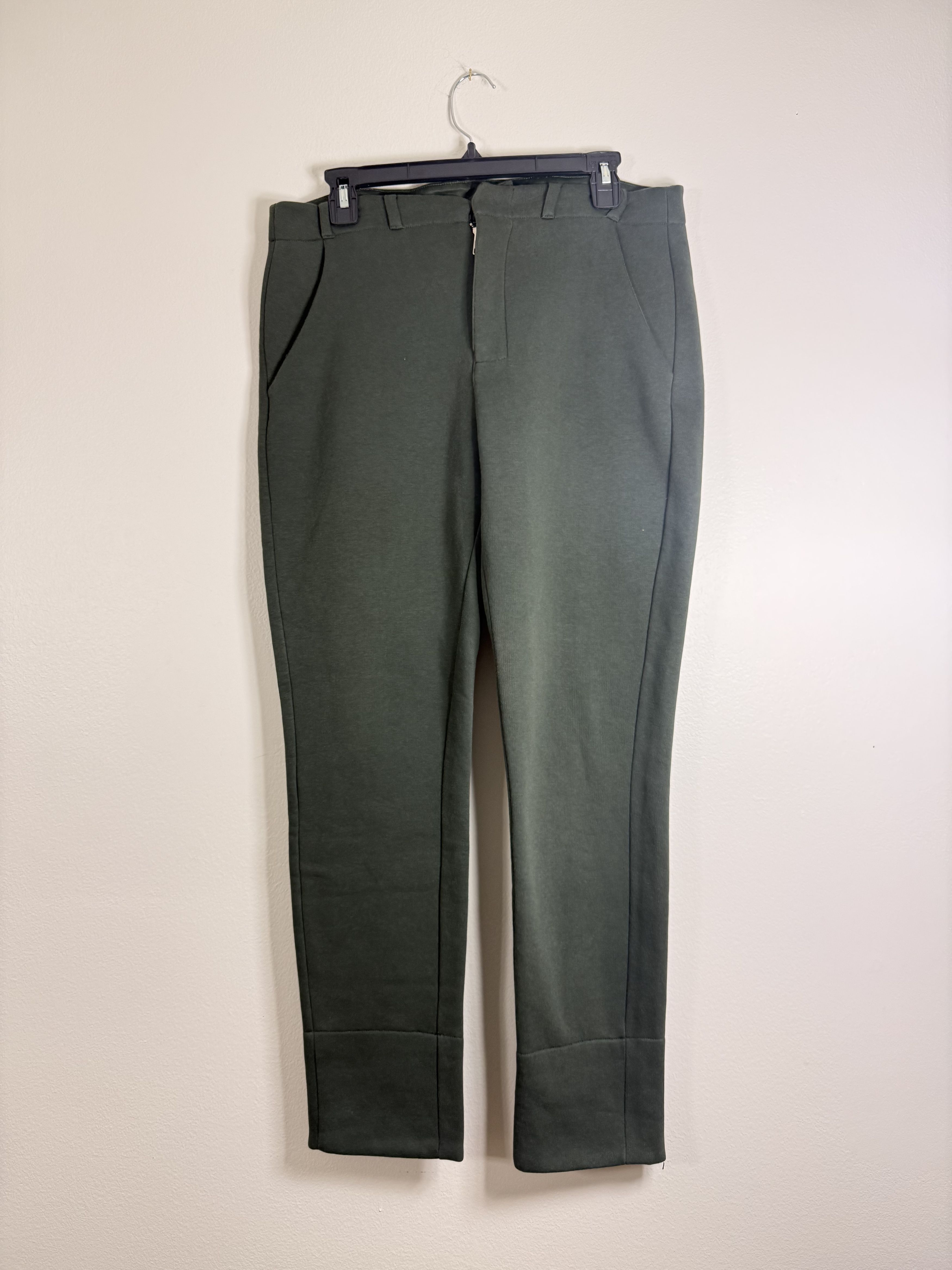 Maison Margiela Olive Technical Trousers / Sweatpants Size US 32 / EU 48 - 2 Thumbnail