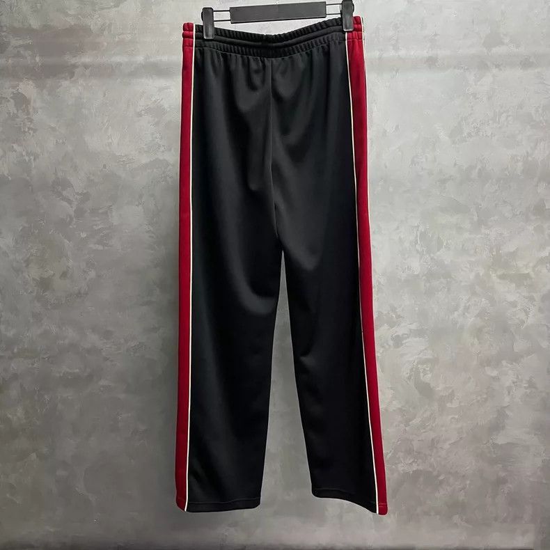 Celine Celine Black Letter Print Casual Pants Size US 34 / EU 50 - 5 Thumbnail