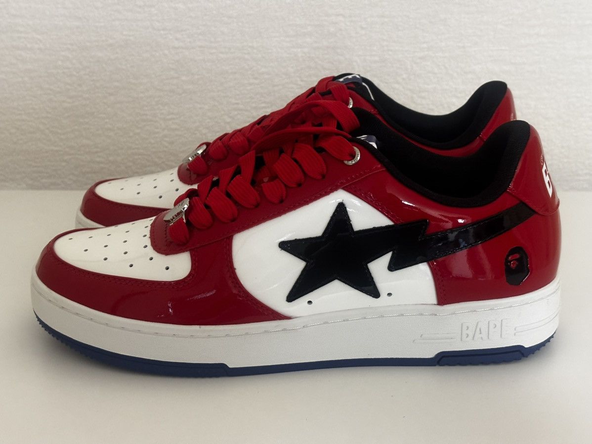 Bape Authentic ape bape bape sta #1 red US 11 new bapesta Size US 11 / EU 44 - 9 Thumbnail