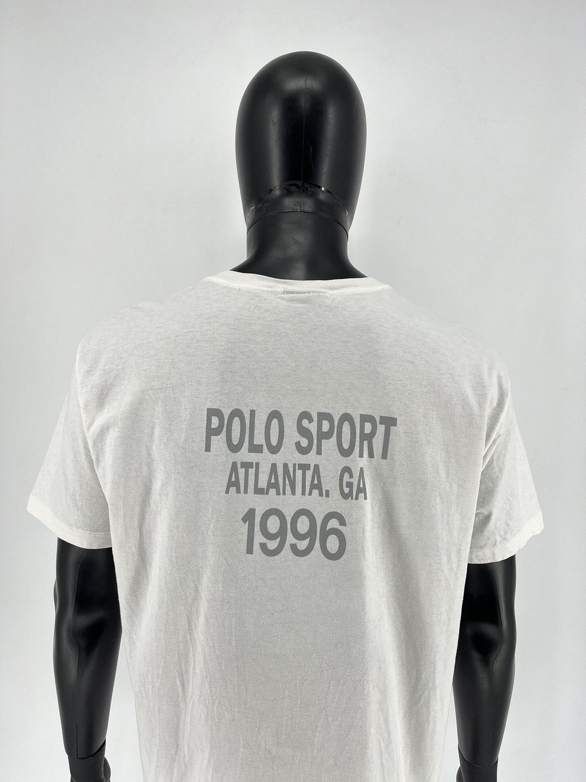 Polo Ralph Lauren × Ralph Lauren × Ralph Lauren Sport Vintage Polo Sport Ralph Lauren USA Flag Shirt atlanta 1996 Size US M / EU 48-50 / 2 - 10 Thumbnail