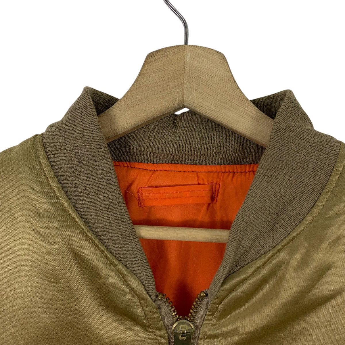 Alpha Industries × Vintage Vintage ALPHA INDUSTRIES MA-1 Bomber jacket Size US L / EU 52-54 / 3 - 3 Thumbnail