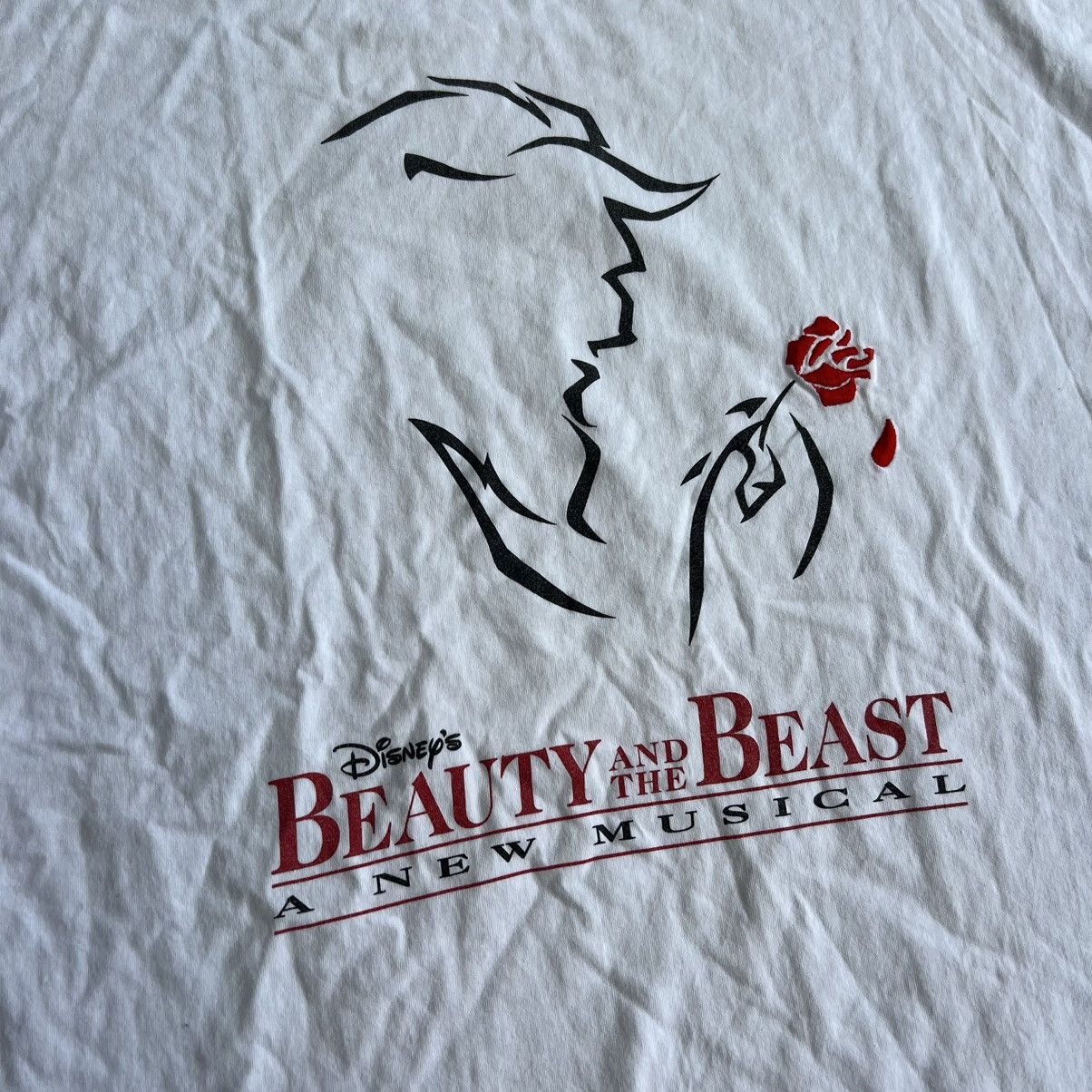 Cartoon Network × Japanese Brand × Vintage Vintage Beauty and The Beast t shirt /Anime Akira Naruto Size US M / EU 48-50 / 2 - 5 Thumbnail