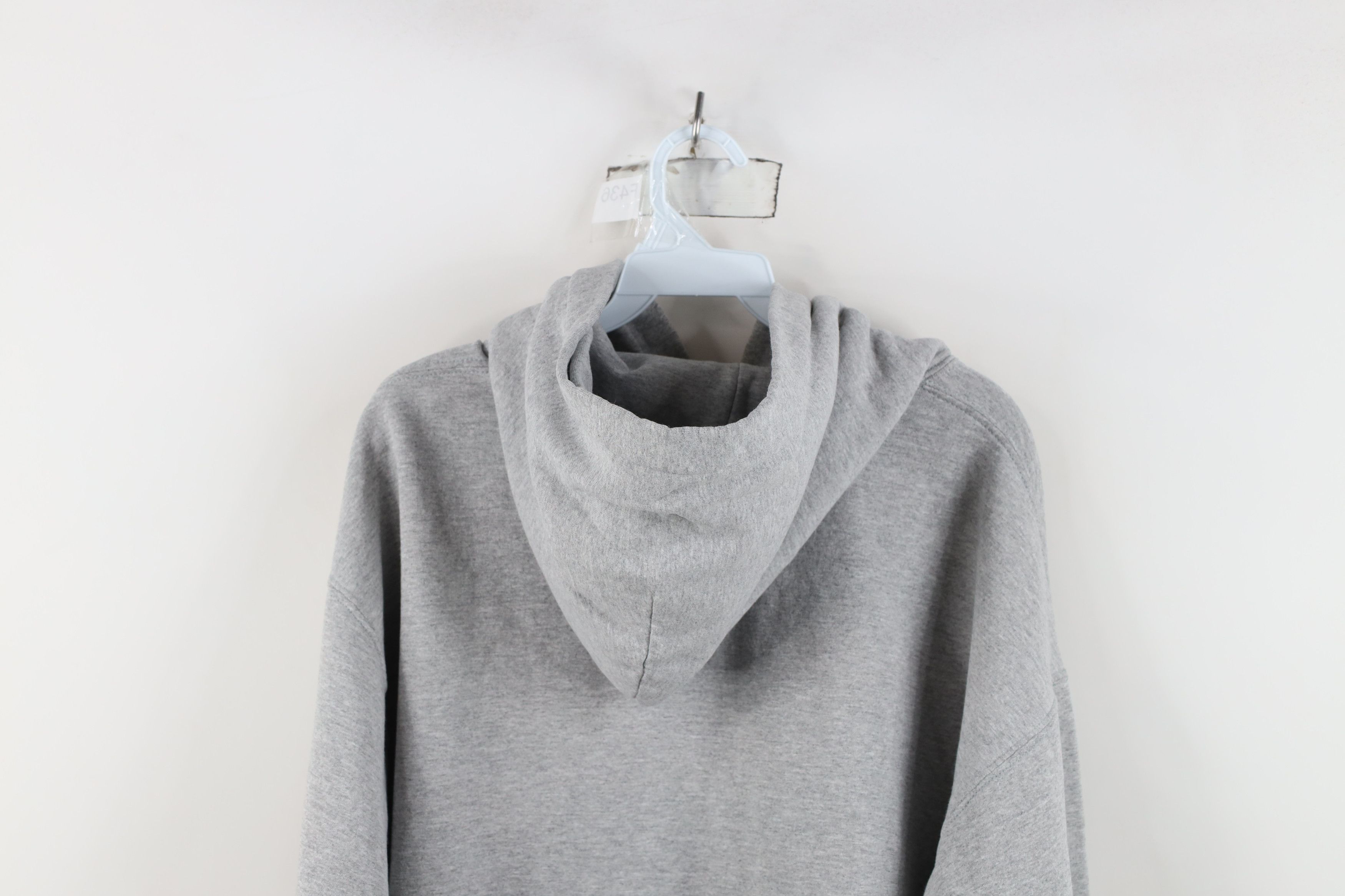 Nike Vintage Nike Center Swoosh Irish Hoodie Sweatshirt Gray Size US L / EU 52-54 / 3 - 12 Thumbnail