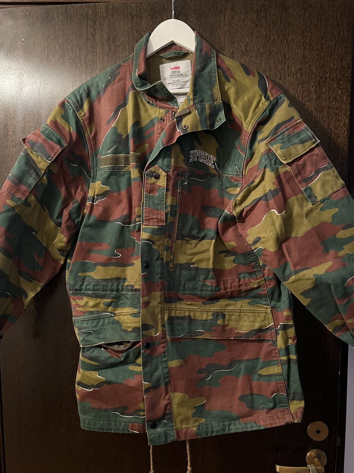 Supreme Supreme Giraffe Camo Field Jacket SS12 | Grailed