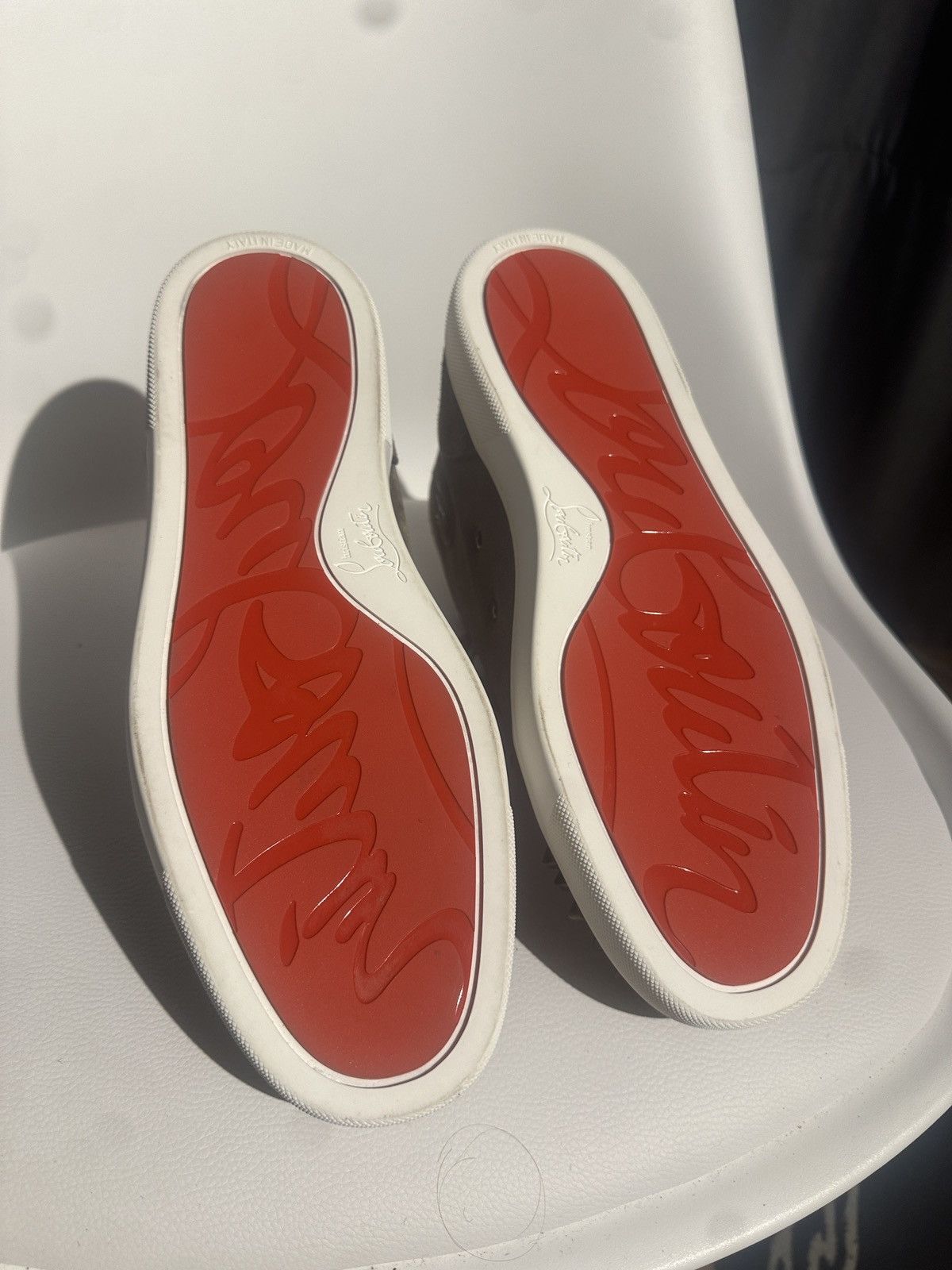 Christian Louboutin Louboutin Louis flat spikes Size US 7 / EU 40 - 5 Thumbnail