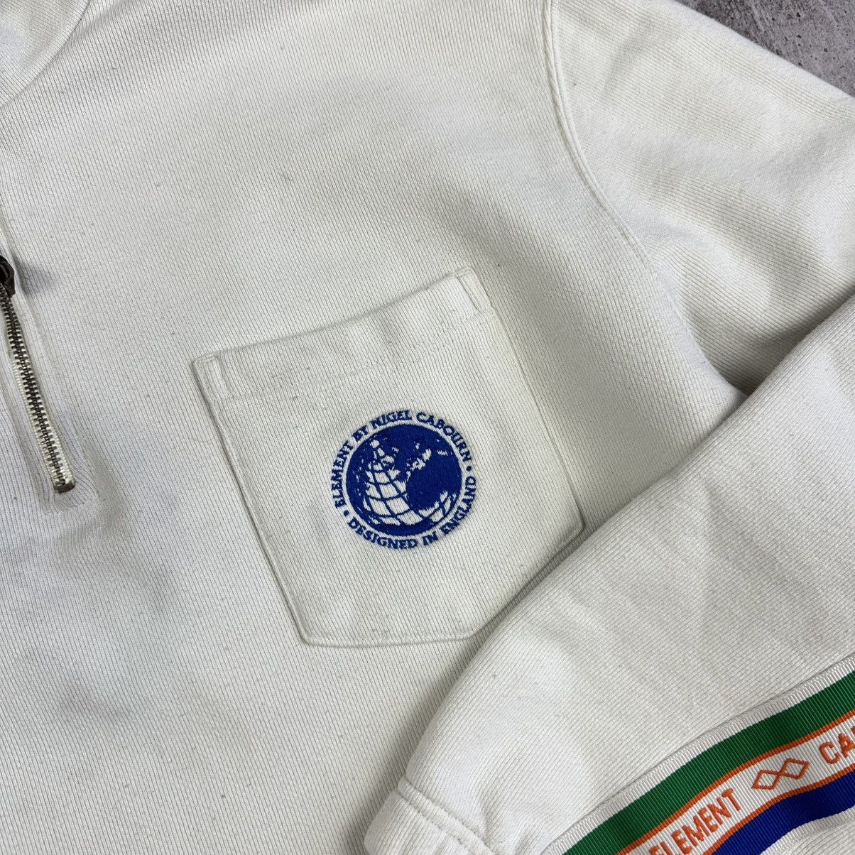 Element Vintage Element by Nigel Cabourn 1/3 Zip Sweatshirt Size US XL / EU 56 / 4 - 9 Thumbnail