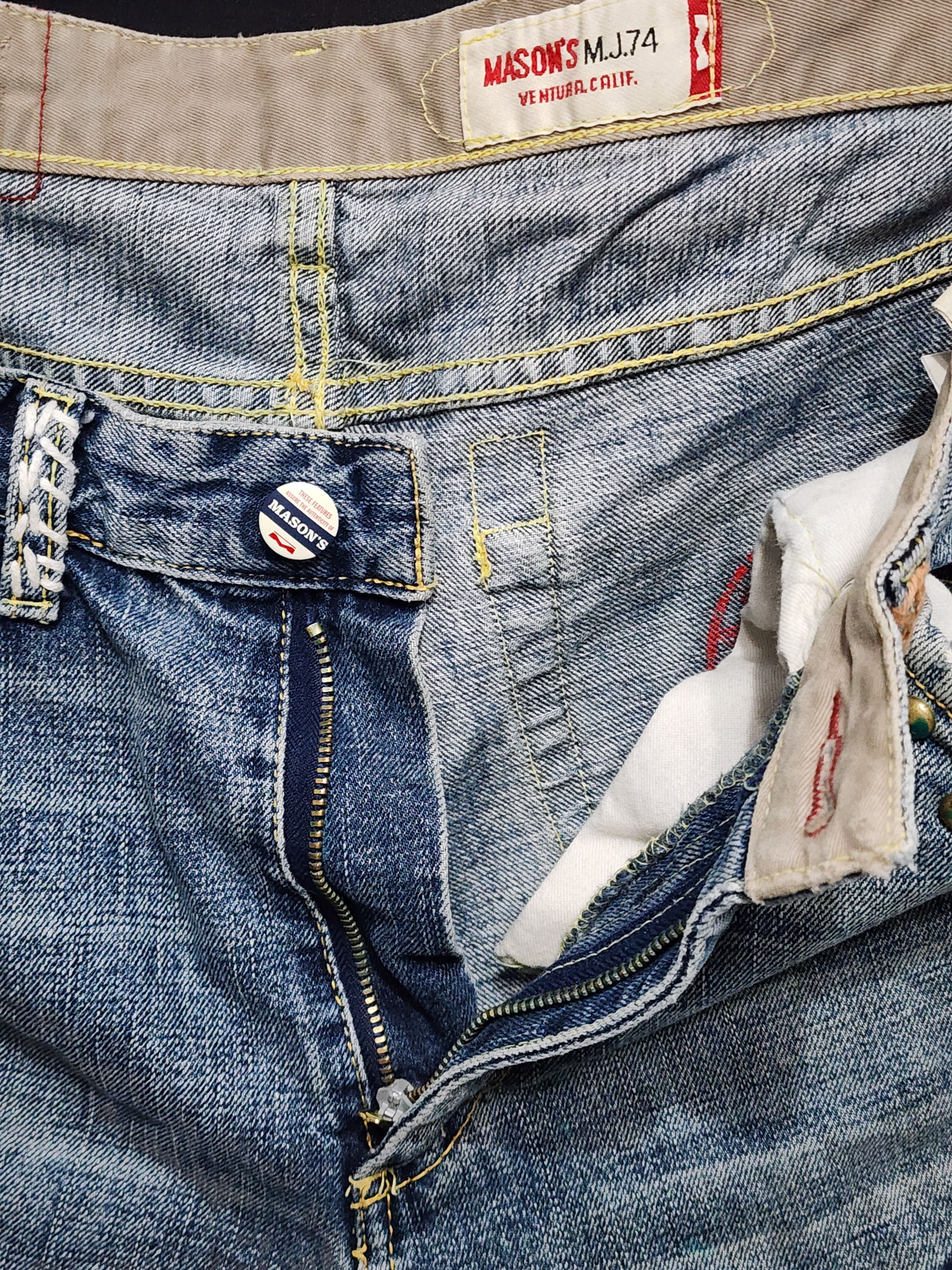 Denim & Co. × Mason's Stylish women's denim pants. Size 32" / US 10 / IT 46 - 7 Thumbnail