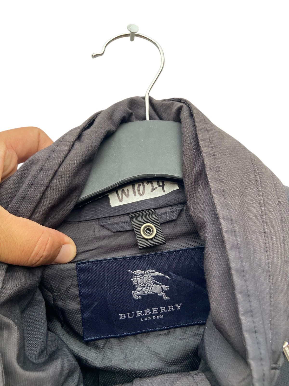 Burberry Vintage Burberry Overcoat Size US XL / EU 56 / 4 - 8 Thumbnail