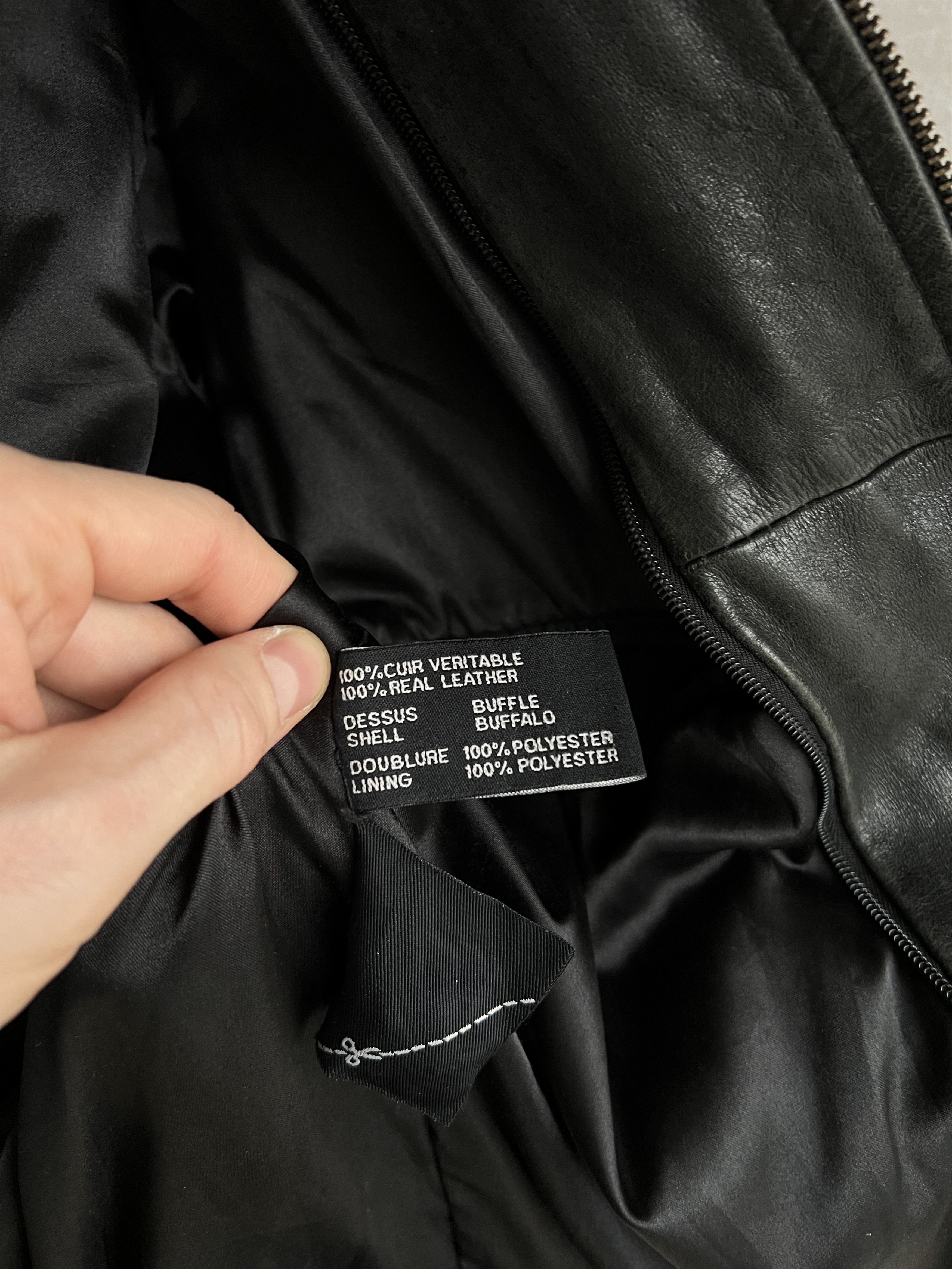 Diesel Leather jacket multipocket opium rick owens balenciaga style Size US L / EU 52-54 / 3 - 10 Thumbnail
