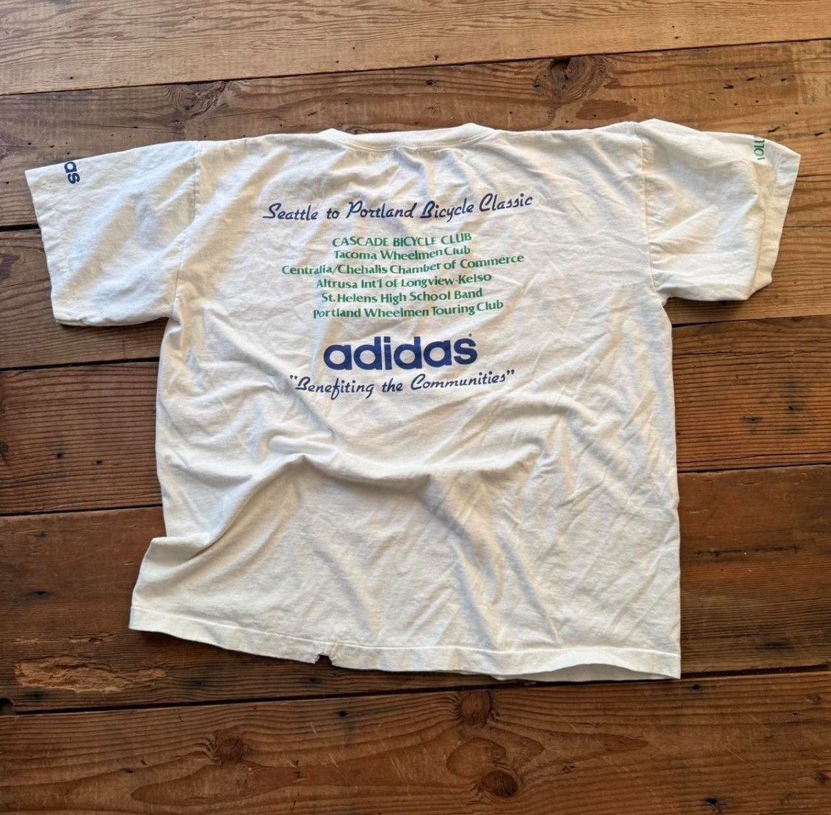 Adidas 2002 Seattle to Portland Bicycle Tee Size US XL / EU 56 / 4 - 2 Thumbnail