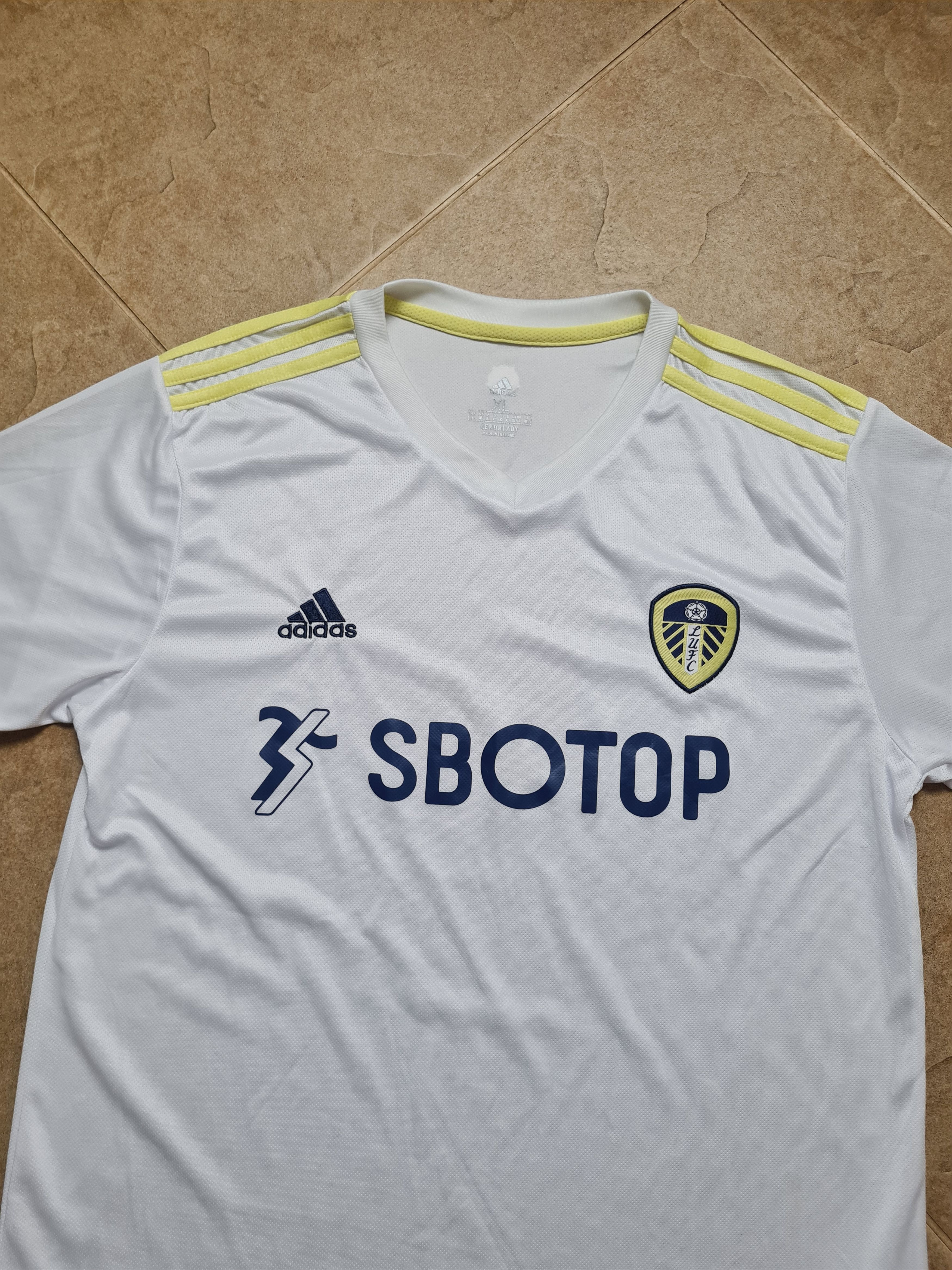 Adidas Jersey Leeds United Home Soccer shirt 2021/2022 Adidas Sz XL Size US XL / EU 56 / 4 - 2 Thumbnail