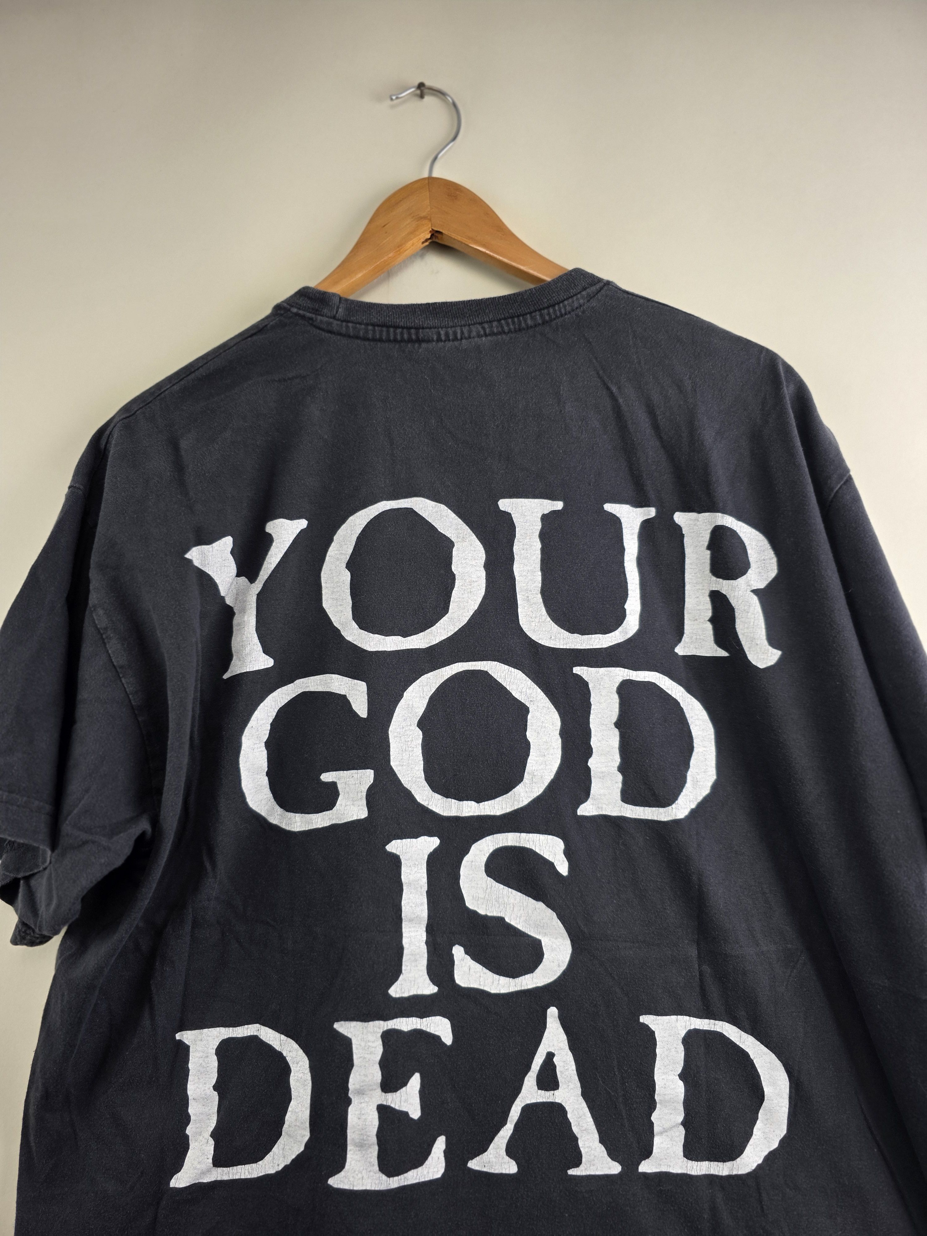 Band Tees × Vintage 90s Morbid Angel Your god is dead XL 23" 27.5" Size US XL / EU 56 / 4 - 6 Thumbnail